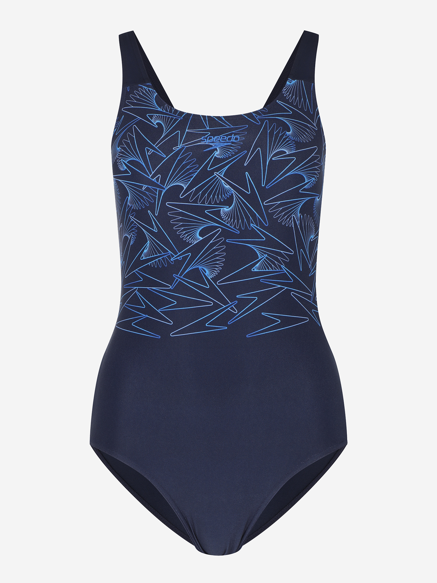 фото Купальник слитный женский speedo hyperboom, синий