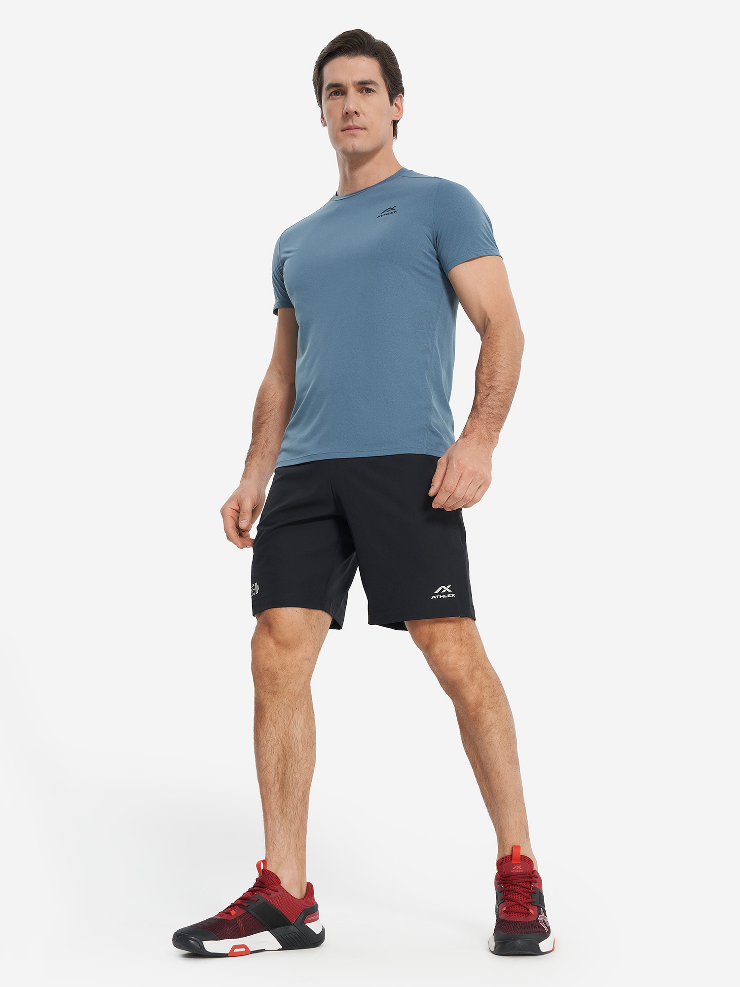 фото Футболка мужская athlex, серый