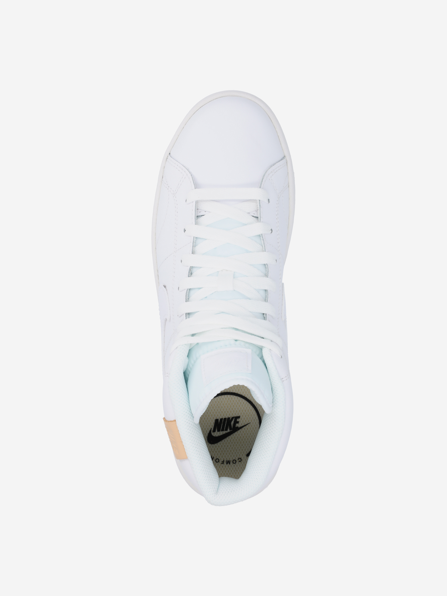 фото Кеды женские nike court royale 2 mid, белый