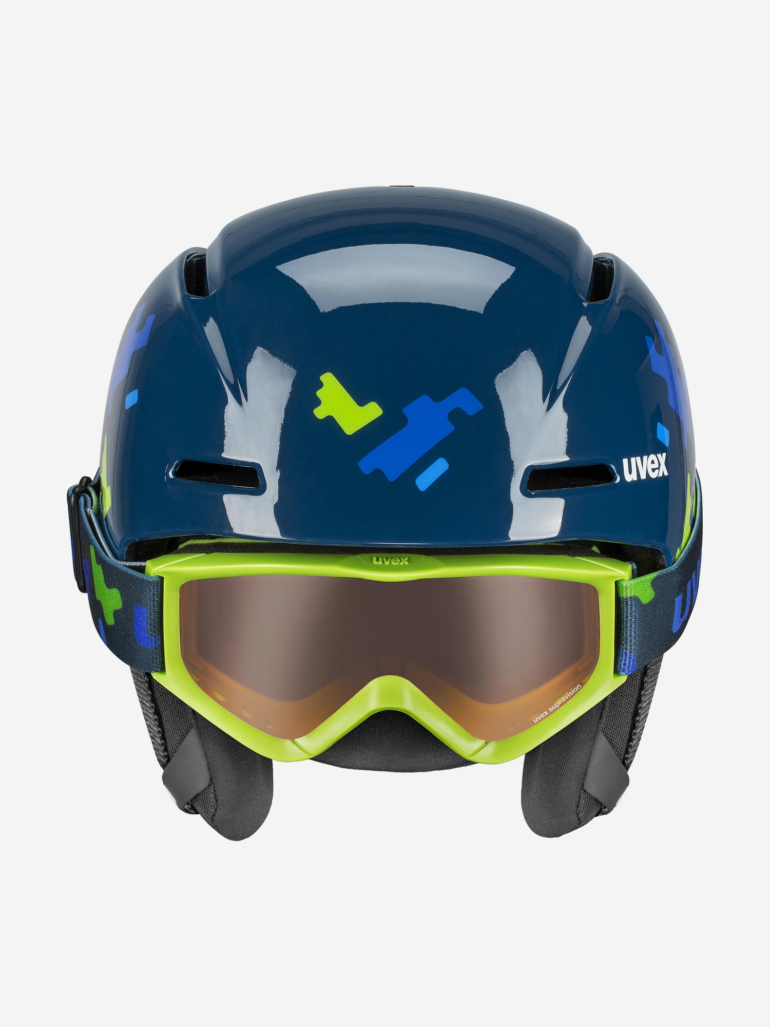 фото Шлем детский uvex viti set, синий