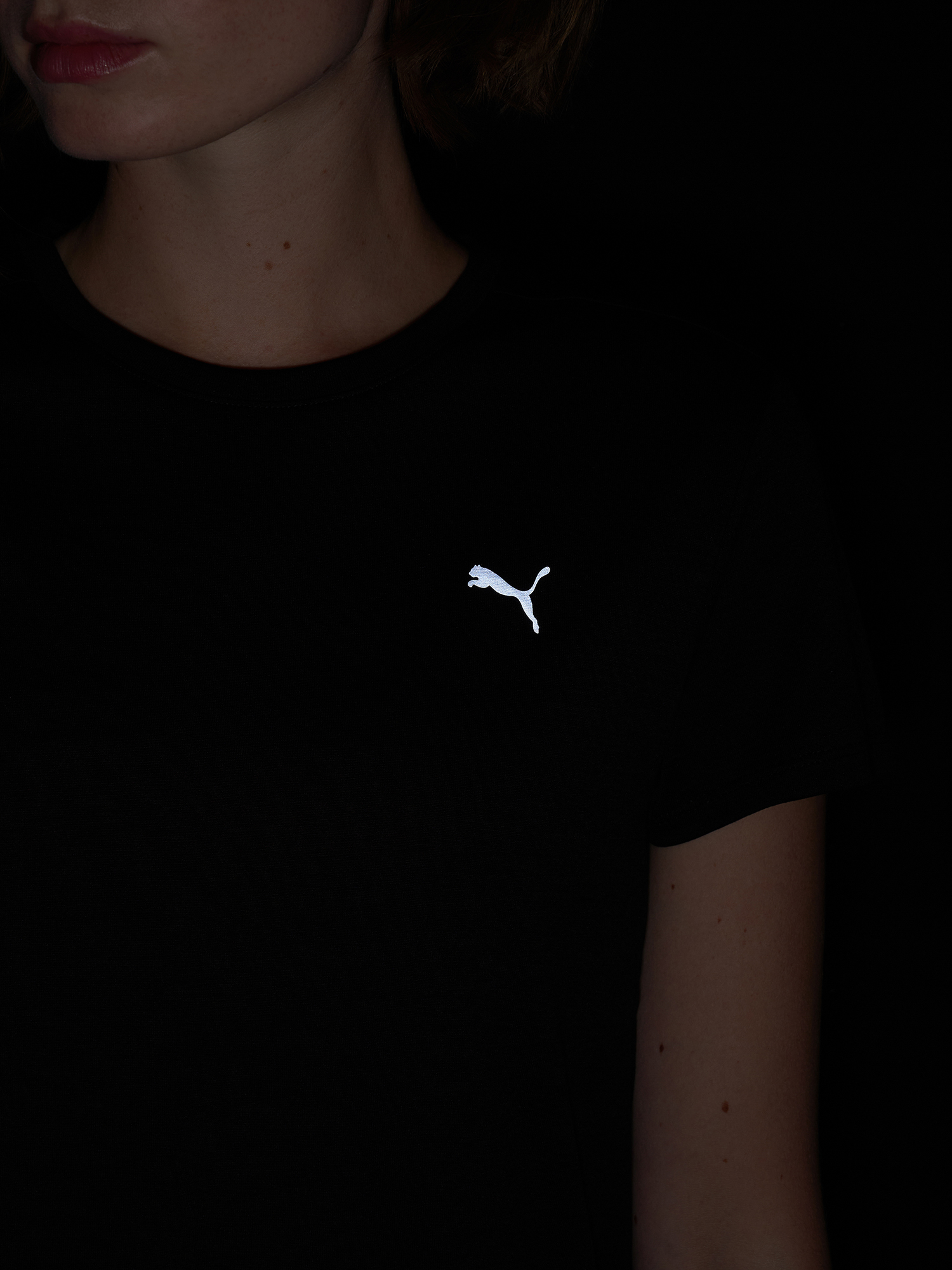 фото Футболка женская puma run favorite, черный