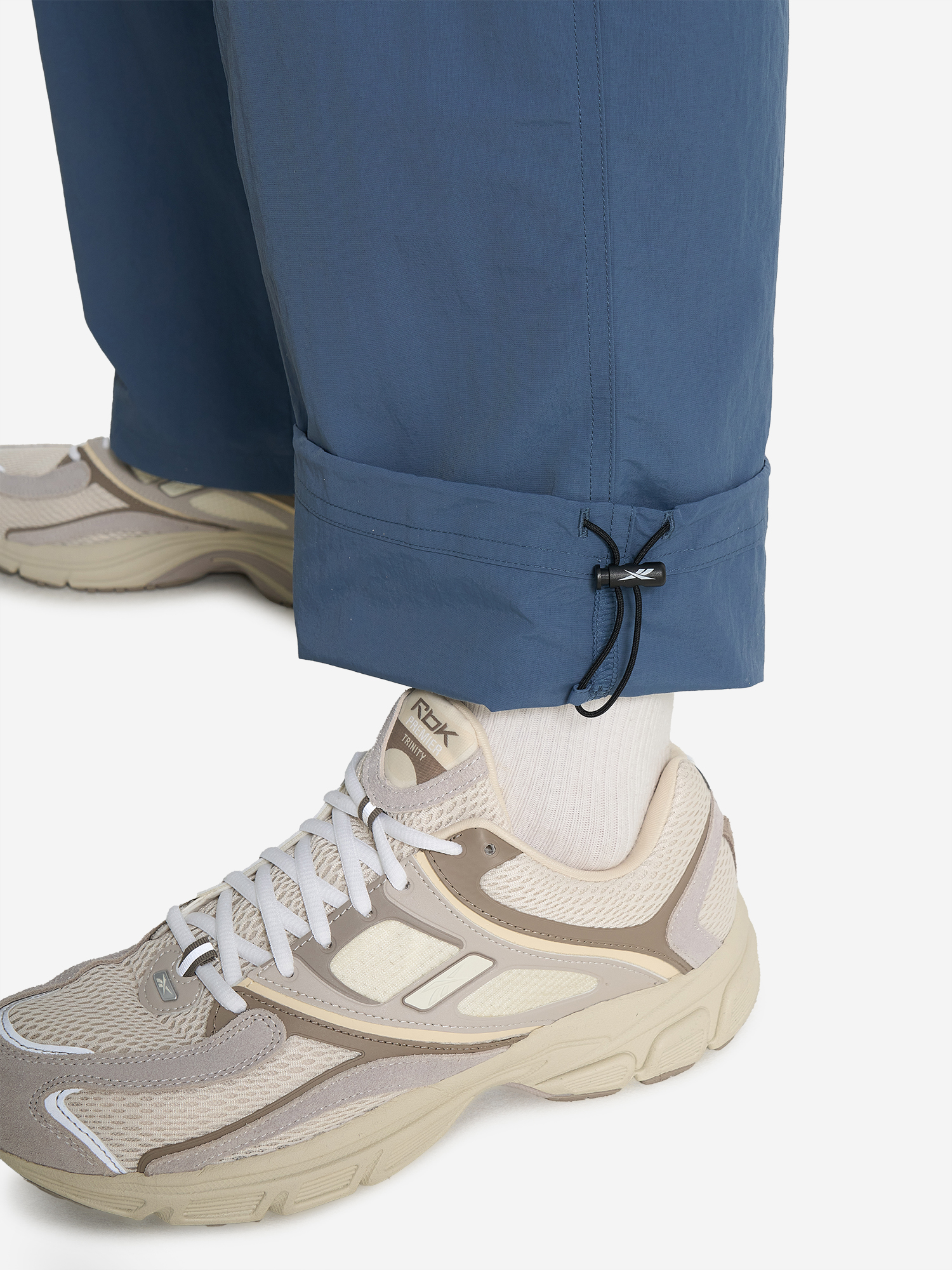 фото Брюки мужские reebok icon elements woven, синий