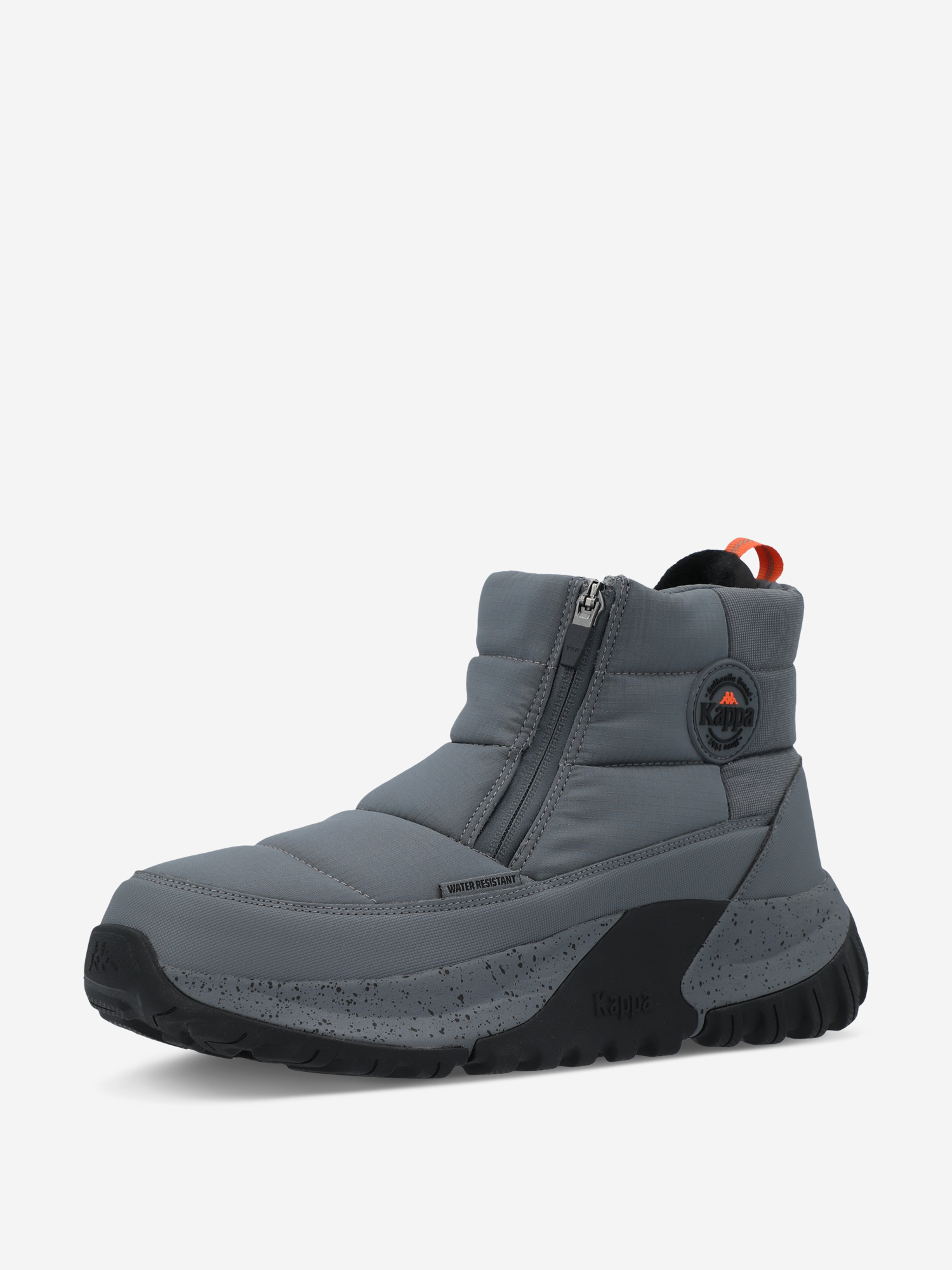 фото Кроссовки утепленные мужские kappa giusto zip puffy, серый