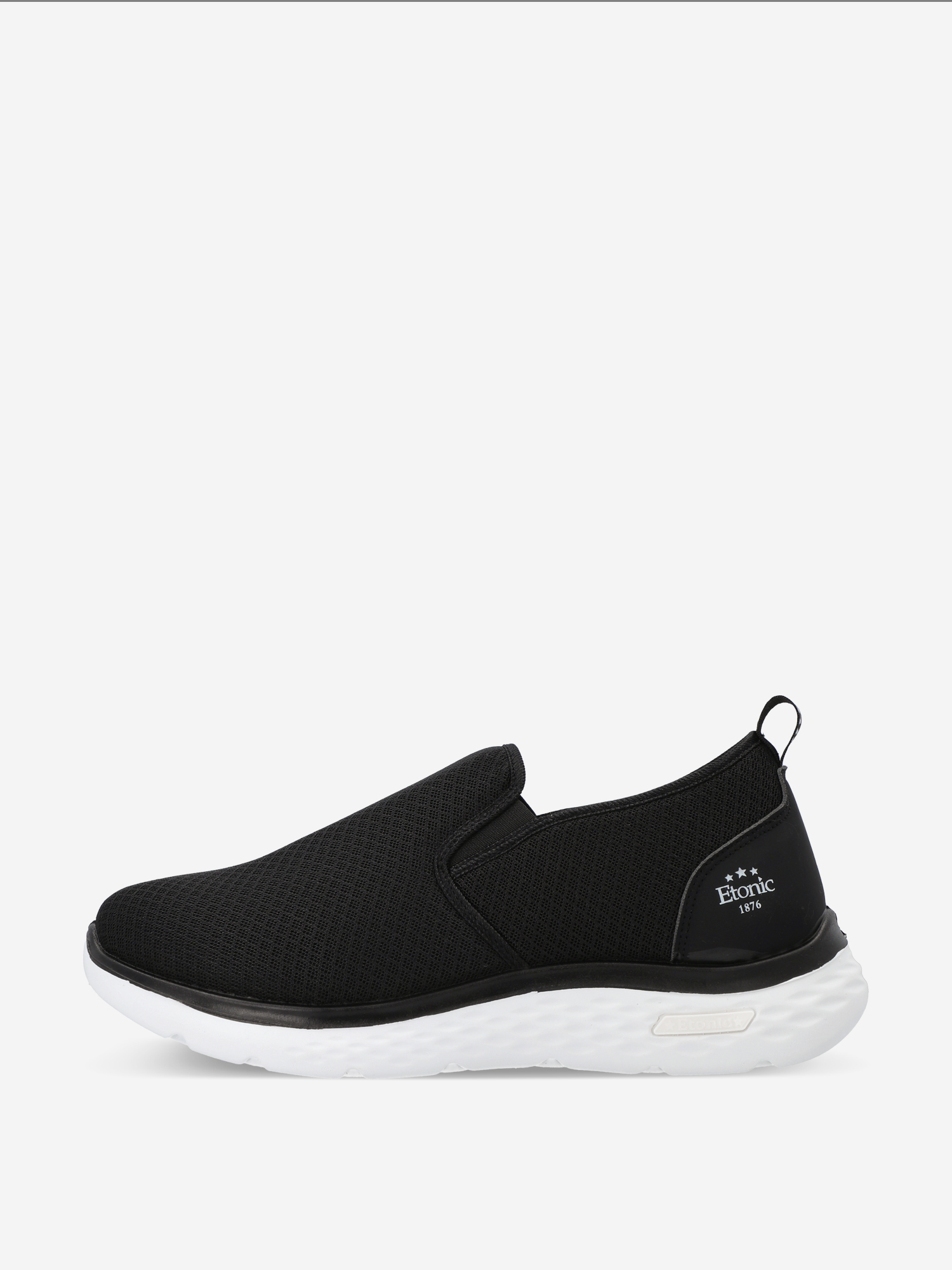 фото Слипоны мужские etonic fred mesh, черный