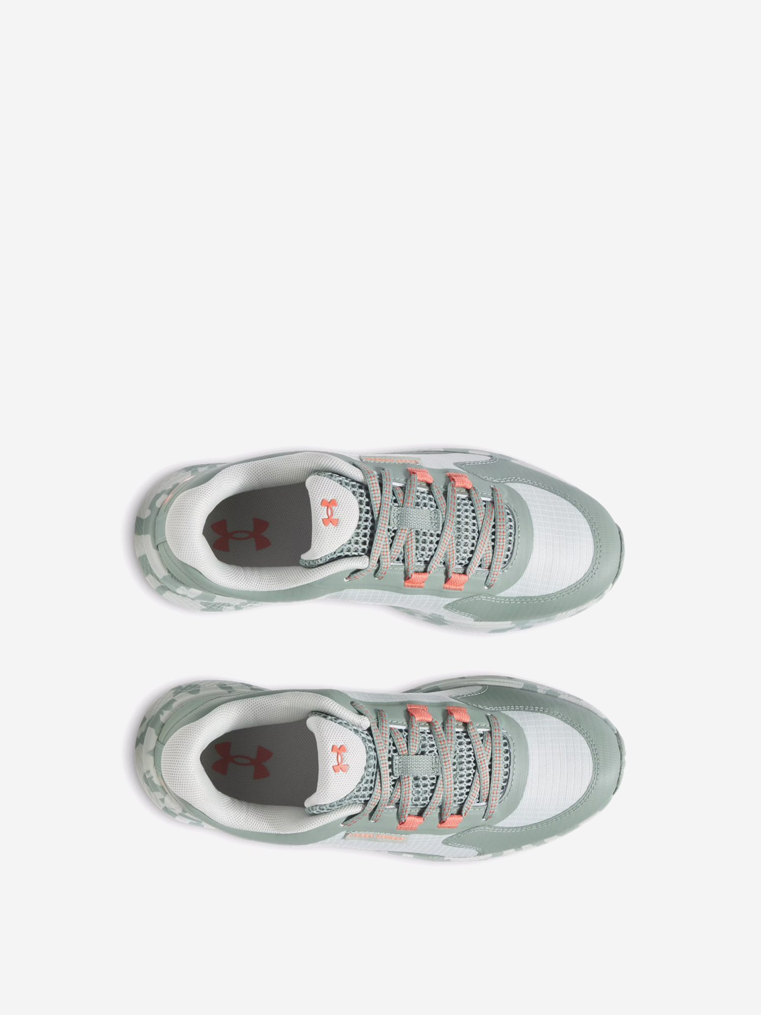 фото Кроссовки женские under armour charged bandit tr 3, зеленый