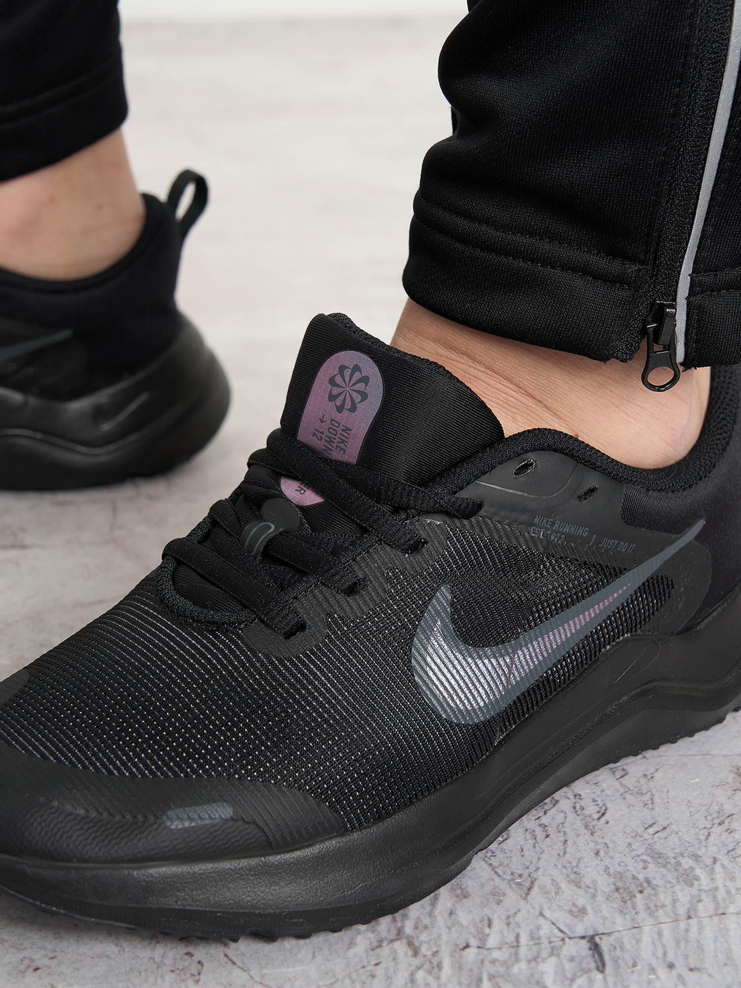 фото Кроссовки для мальчиков nike downshifter 12 (gs), черный