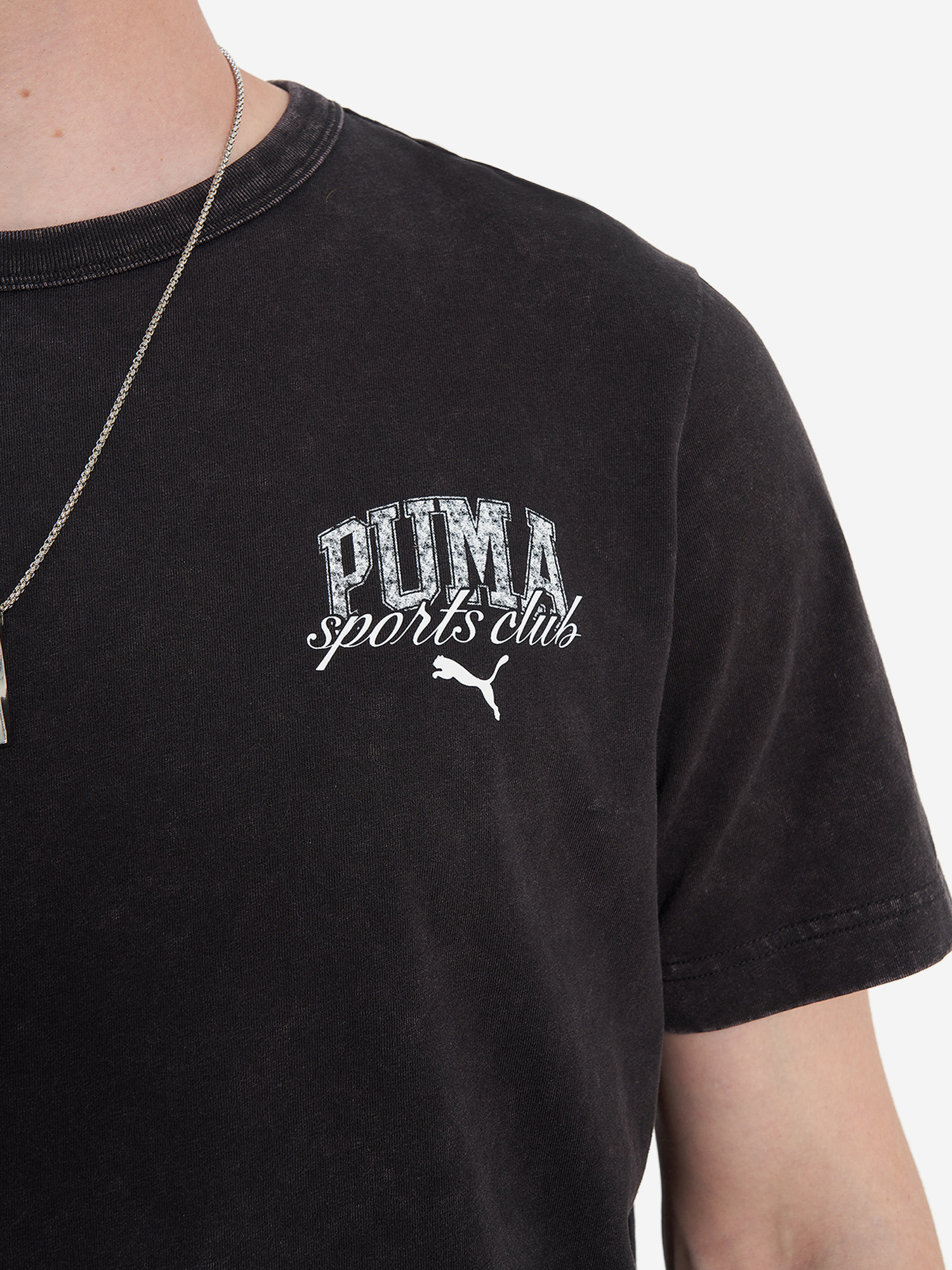 фото Футболка мужская puma class, черный