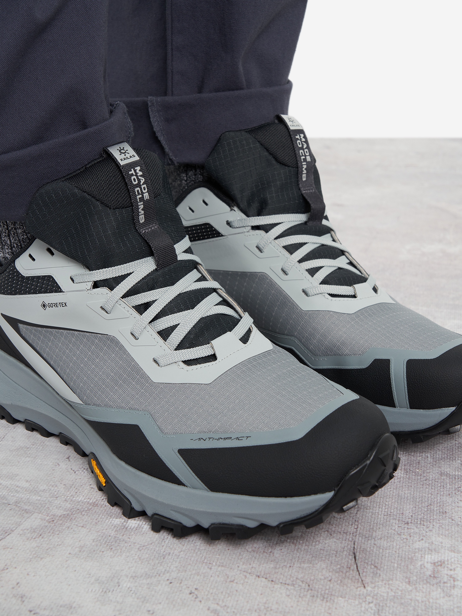 фото Кроссовки мужские kailas kuocang gtx, серый