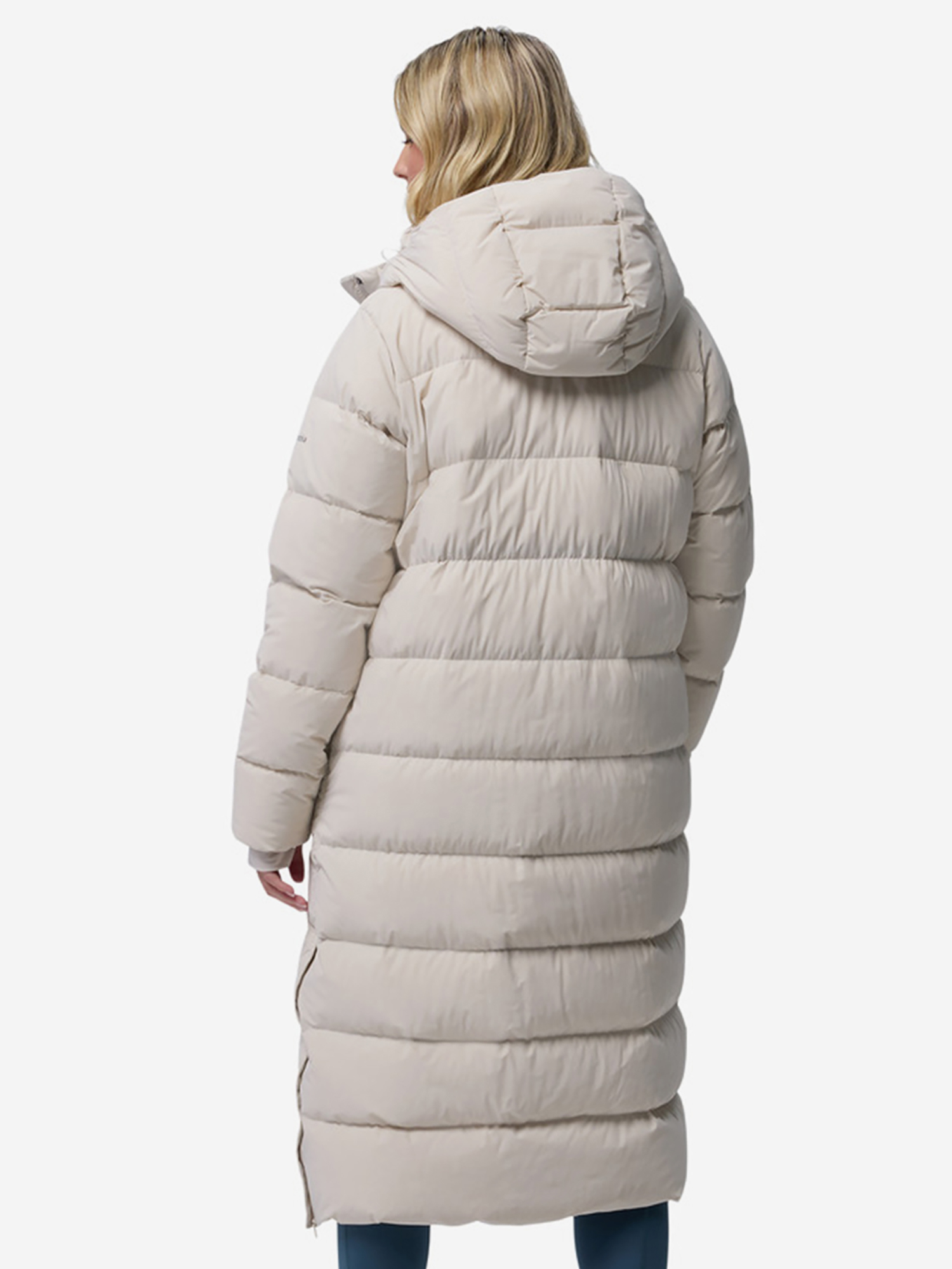 фото Пуховик женский columbia amaze puff, бежевый