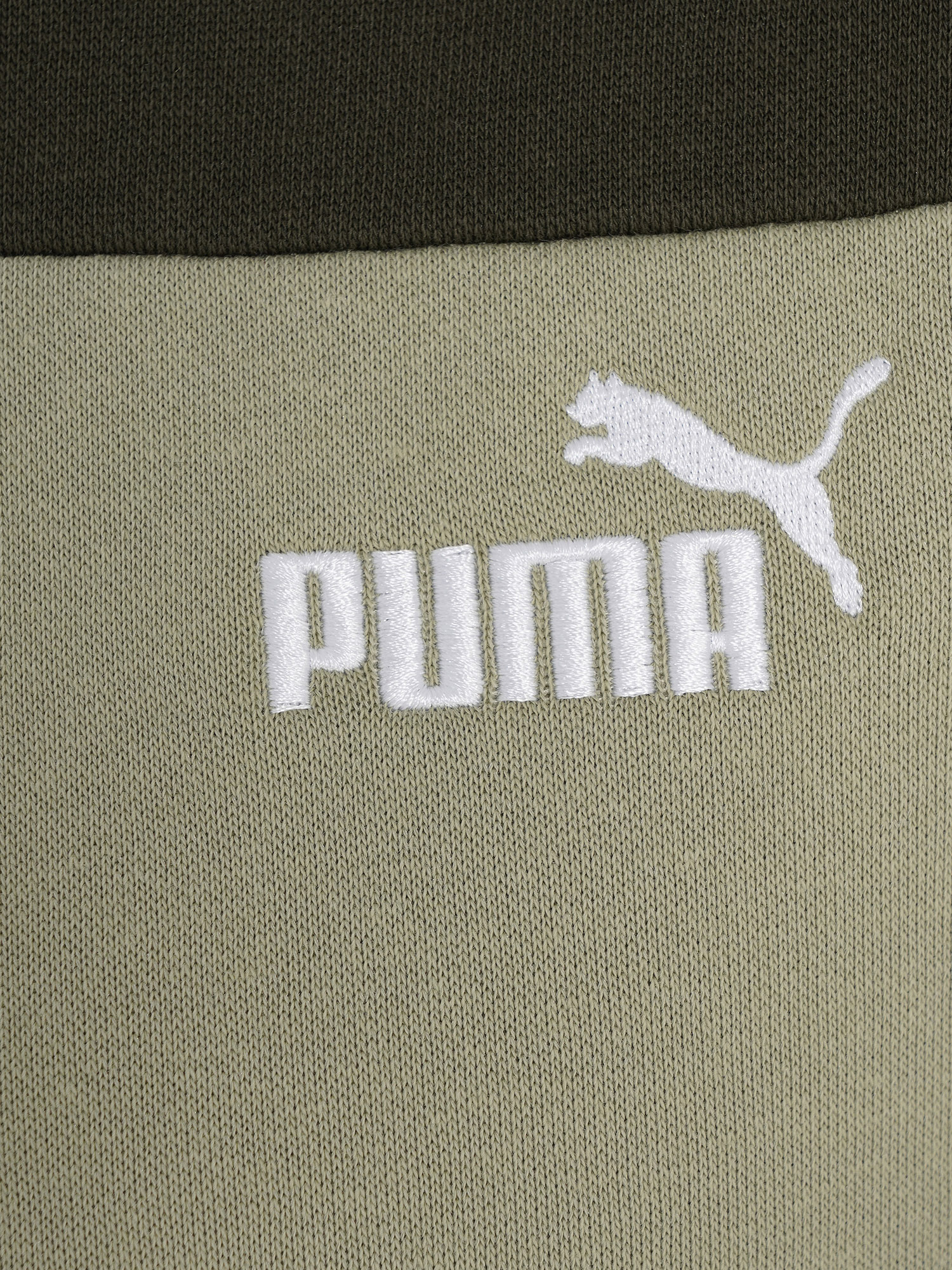 фото Худи для мальчиков puma ess block, зеленый