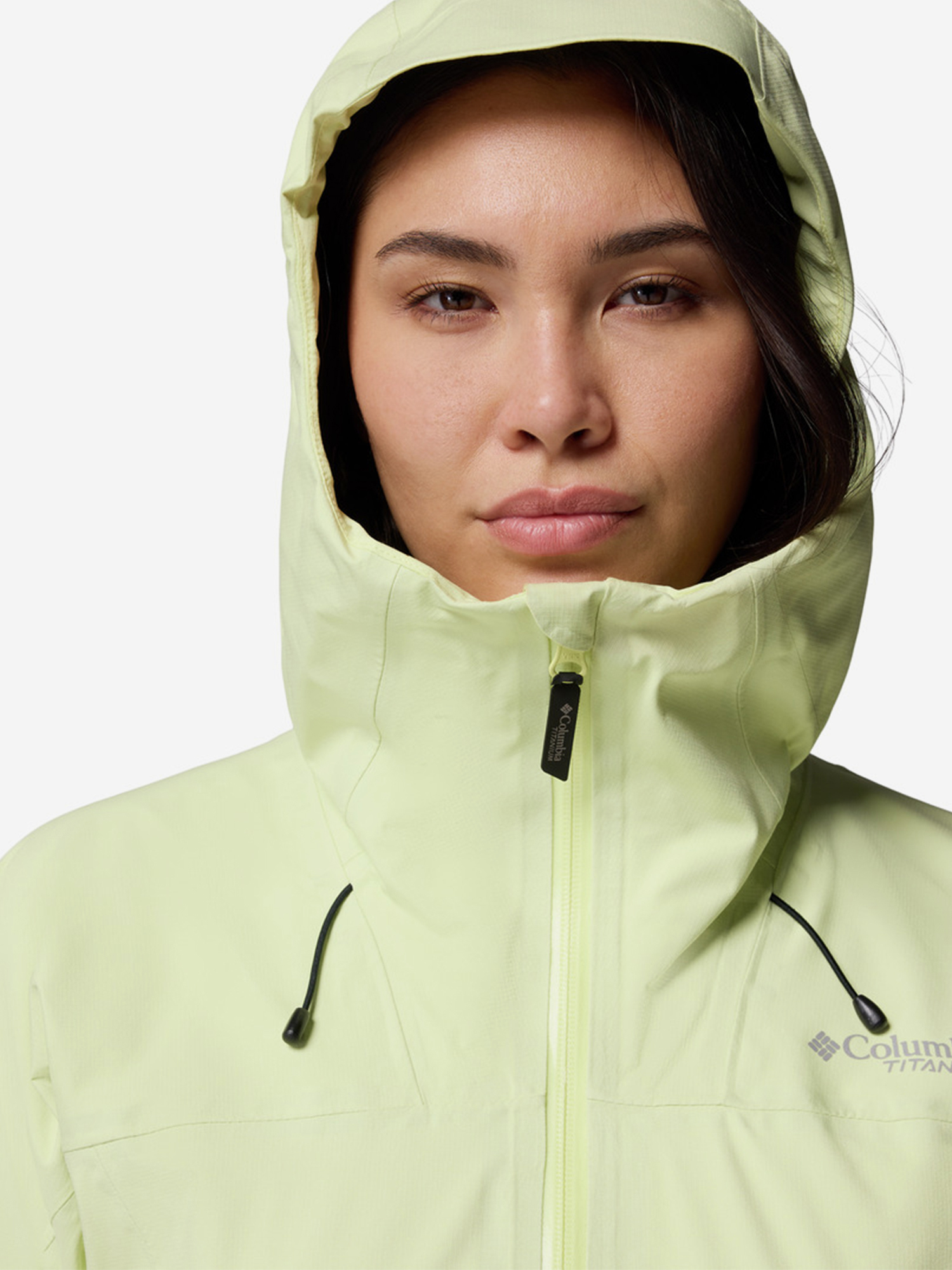 фото Куртка софтшелл женская columbia northwest explorer 3 l, желтый