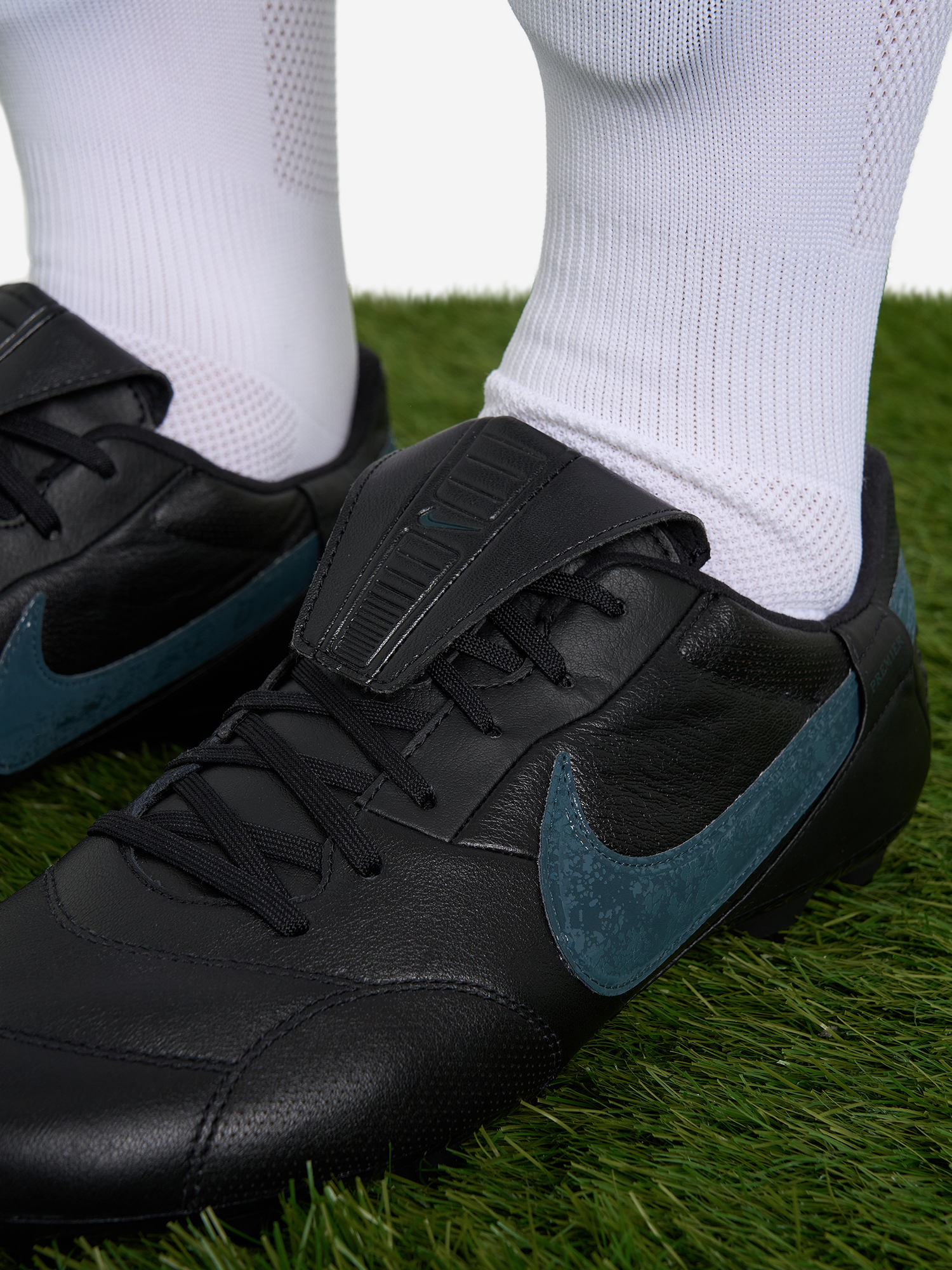 фото Бутсы мужские nike the premier iii fg, черный