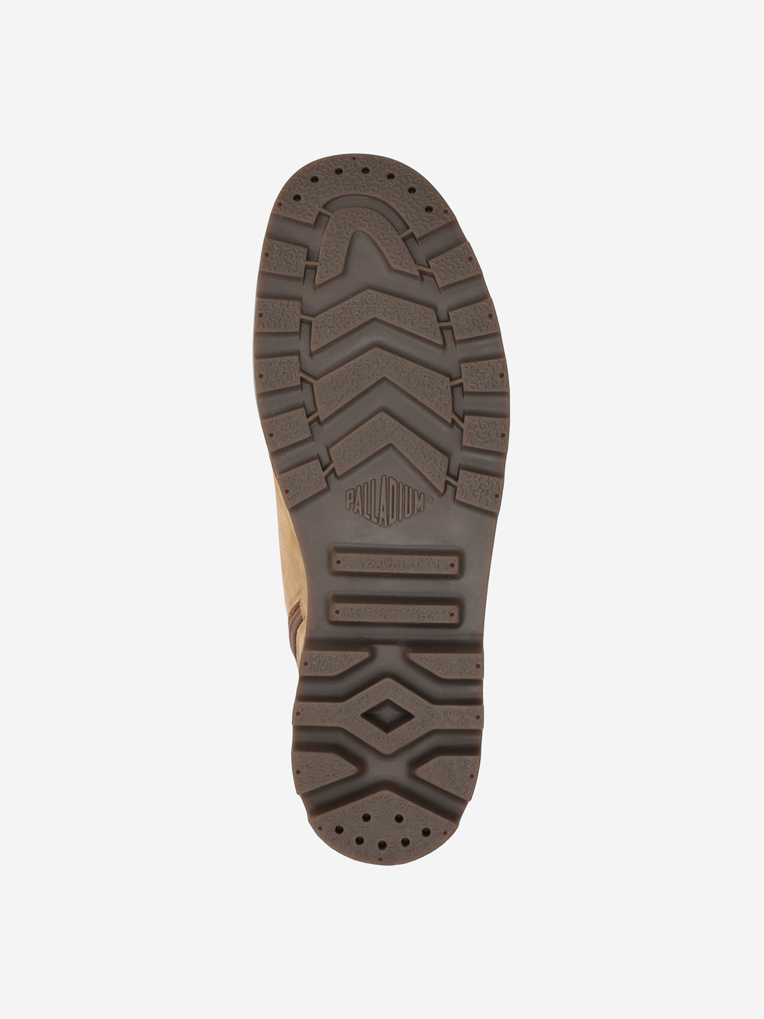 фото Ботинки утепленные мужские palladium pampa hi zip, коричневый
