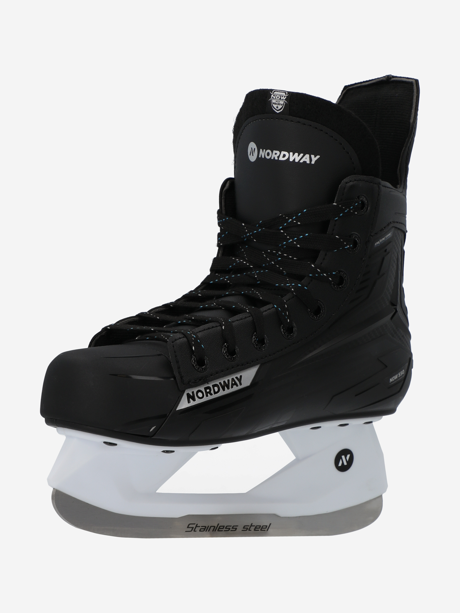 фото Коньки хоккейные детские nordway ndw550 jr, черный