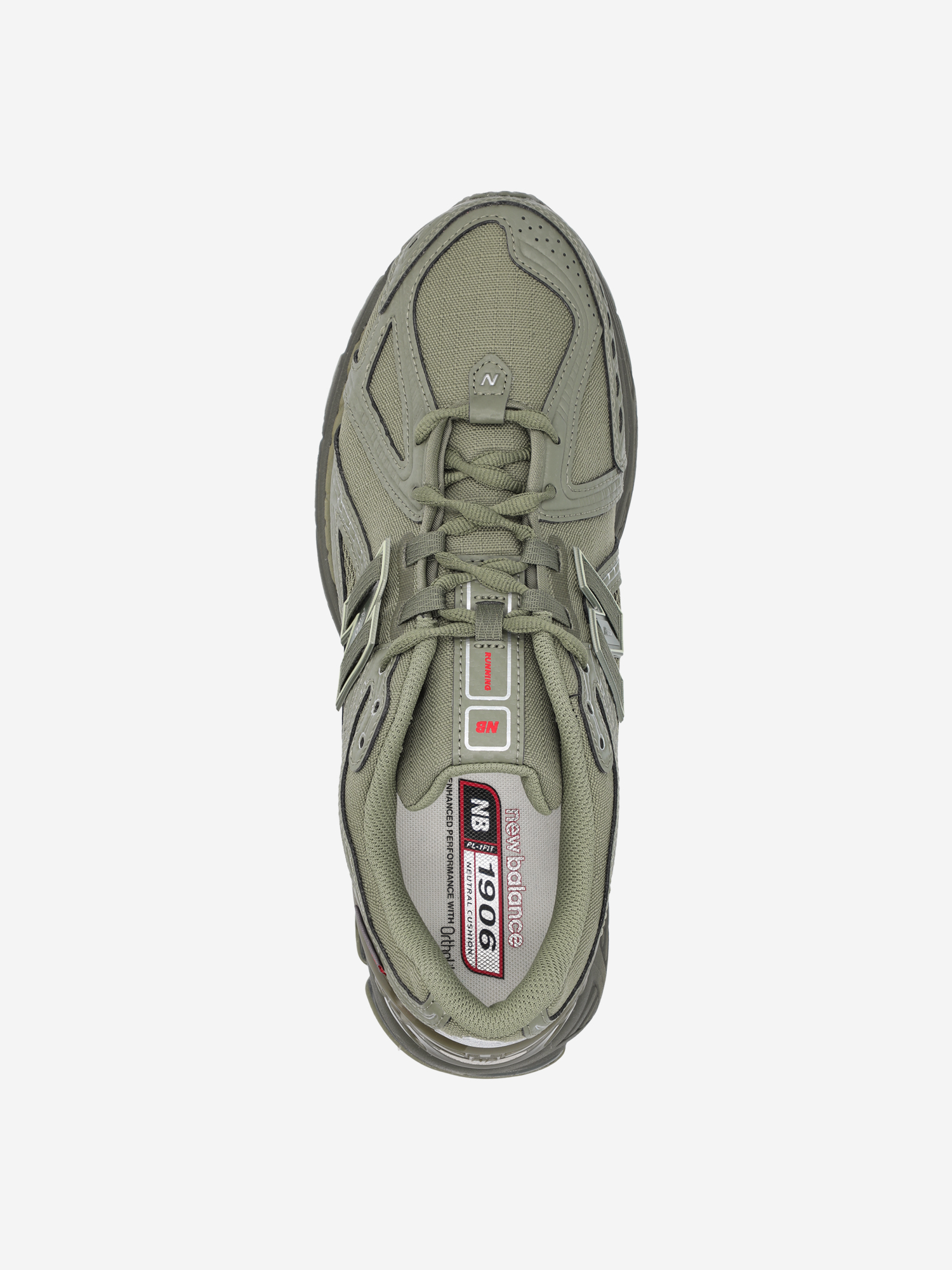 фото Кроссовки мужские new balance 1906 r, зеленый