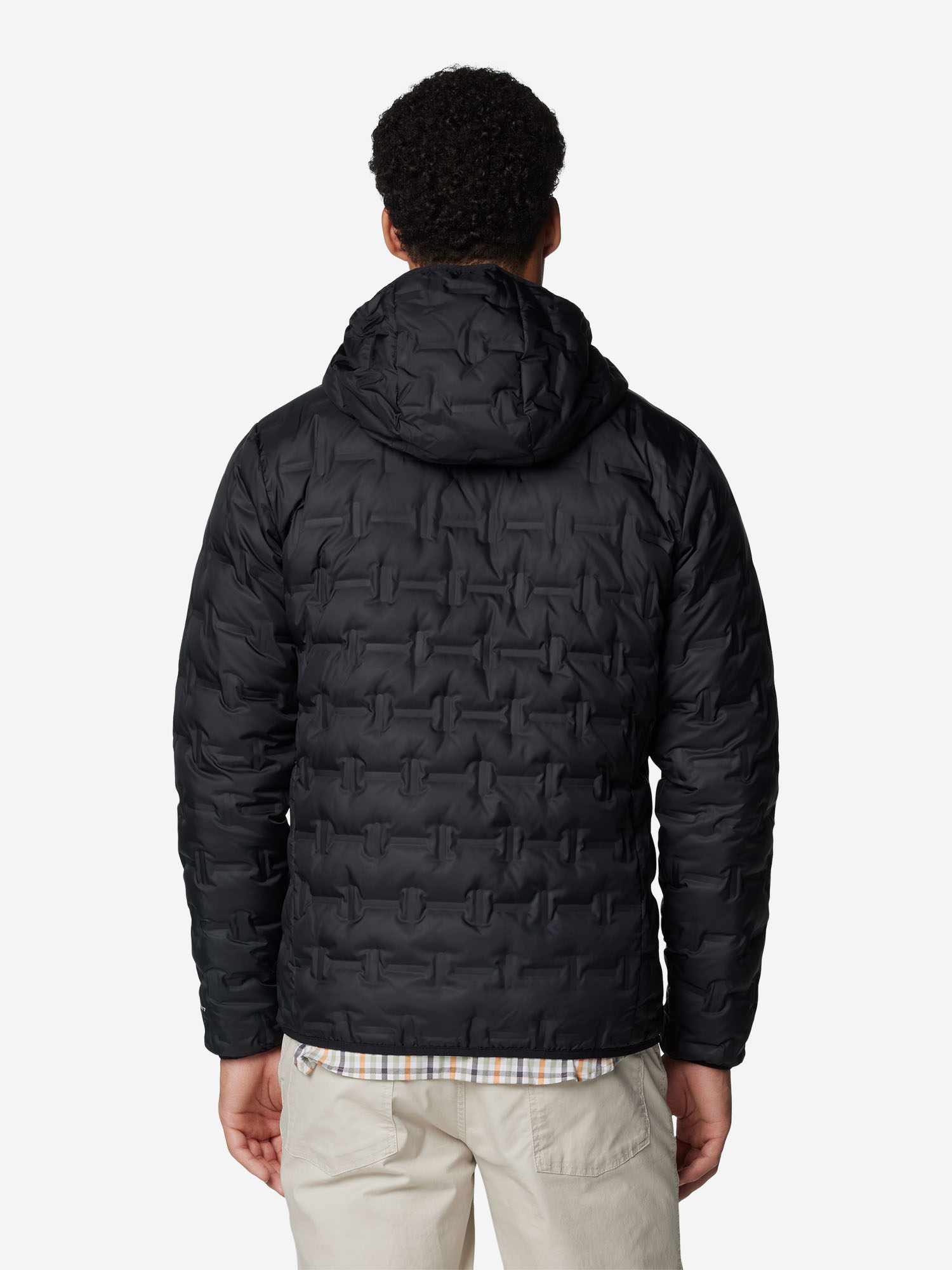 фото Пуховик мужской columbia delta ridge ii down hooded jacket, черный