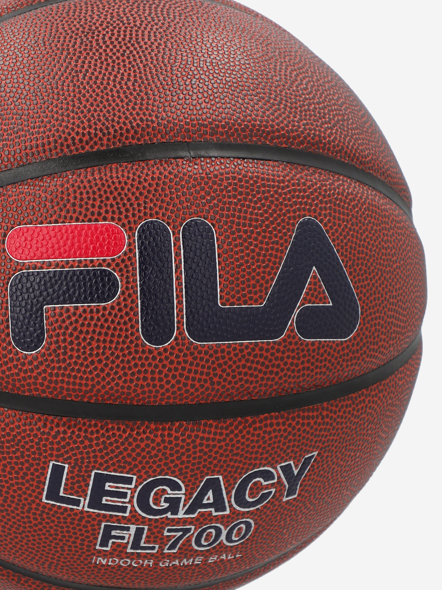 фото Мяч баскетбольный fila f700 legacy, коричневый