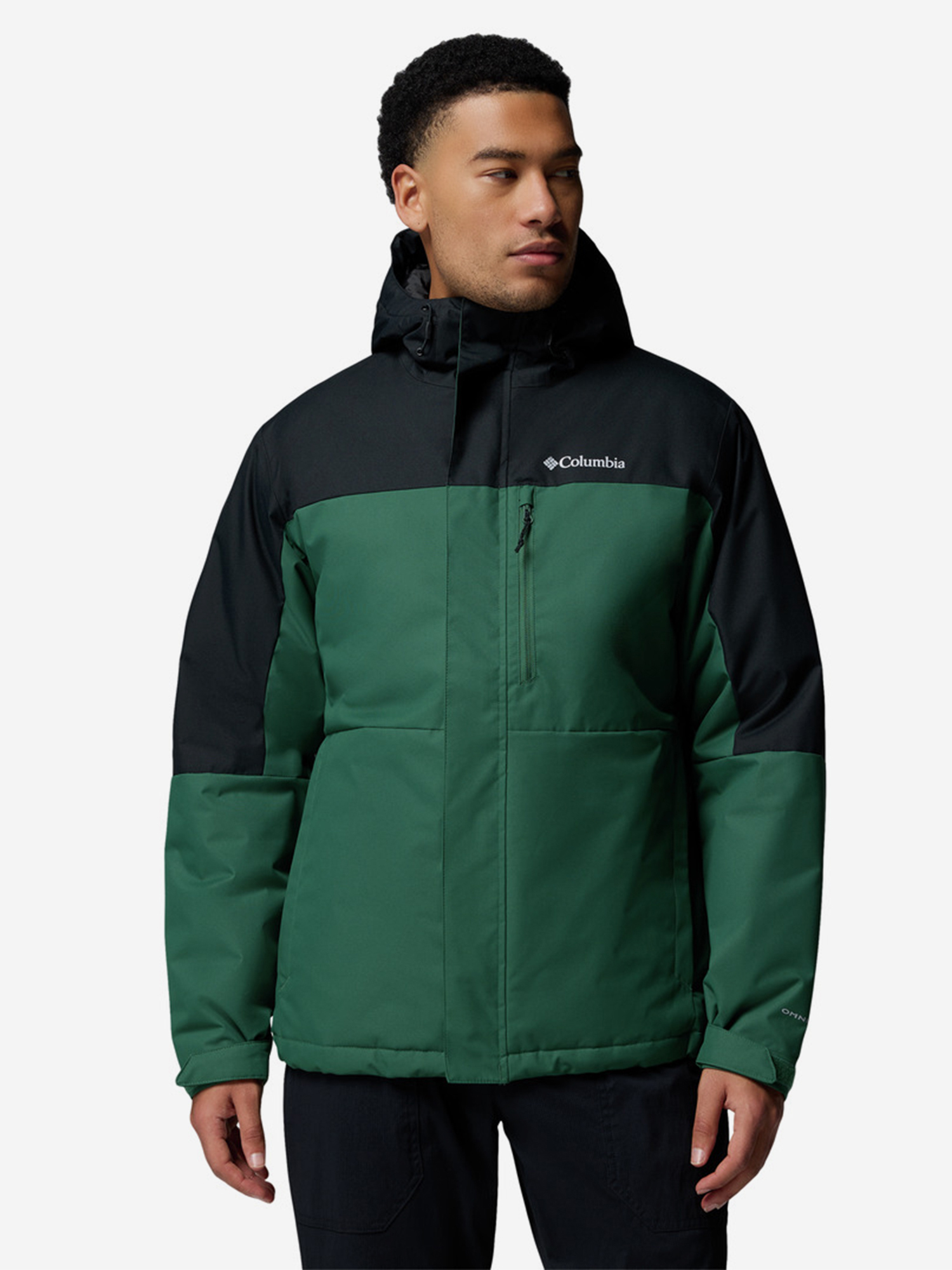 фото Куртка утепленная мужская columbia hikebound ii insulated jacket, зеленый