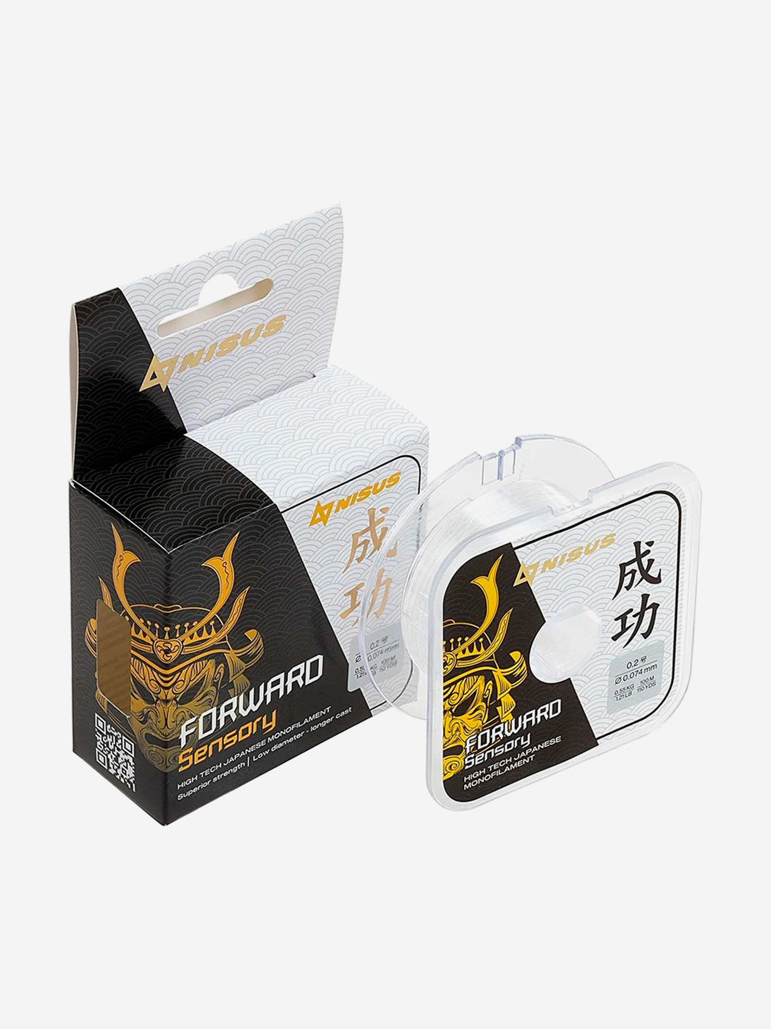 Леска для рыбалки Nisus FORWARD Sensory Nylon 0,074мм, 100м, 0,55кг, прозрачный, Серый
Леска для рыбалки Nisus FORWARD Sensory Nylon 0,074мм, 100м, 0,55кг, прозрачный, Серый