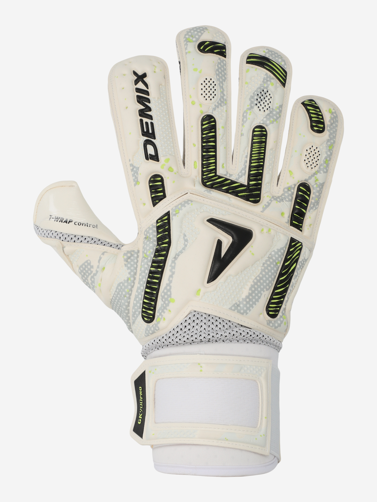фото Перчатки вратарские demix gk900 pro, белый
