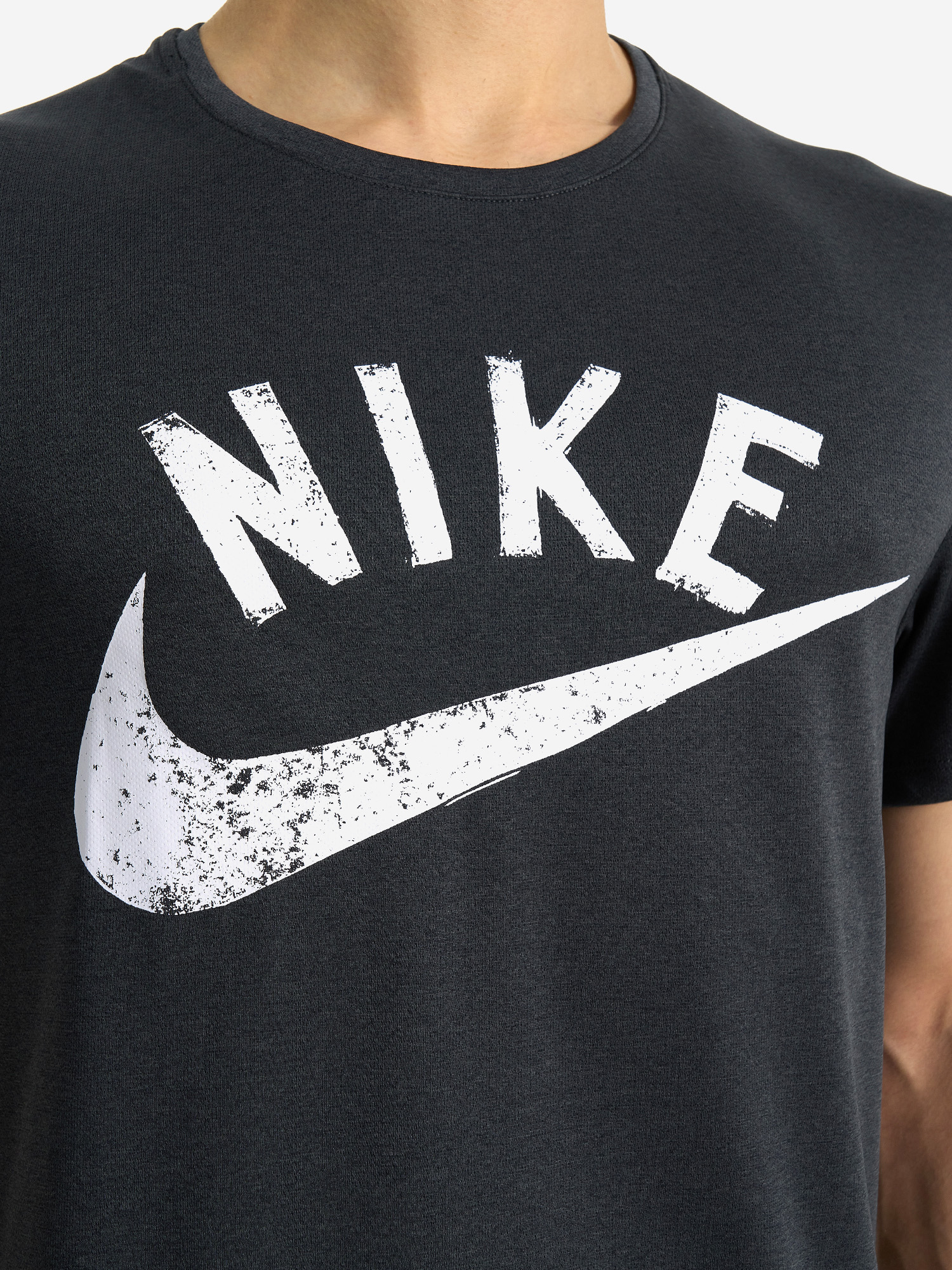 фото Футболка мужская nike miler, черный