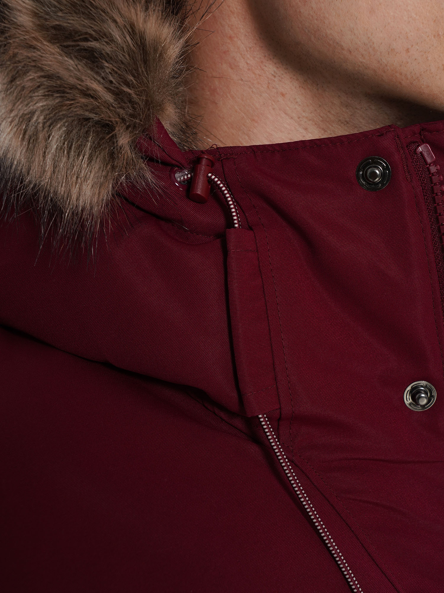 фото Пуховик мужской columbia marquam peak iii parka, красный
