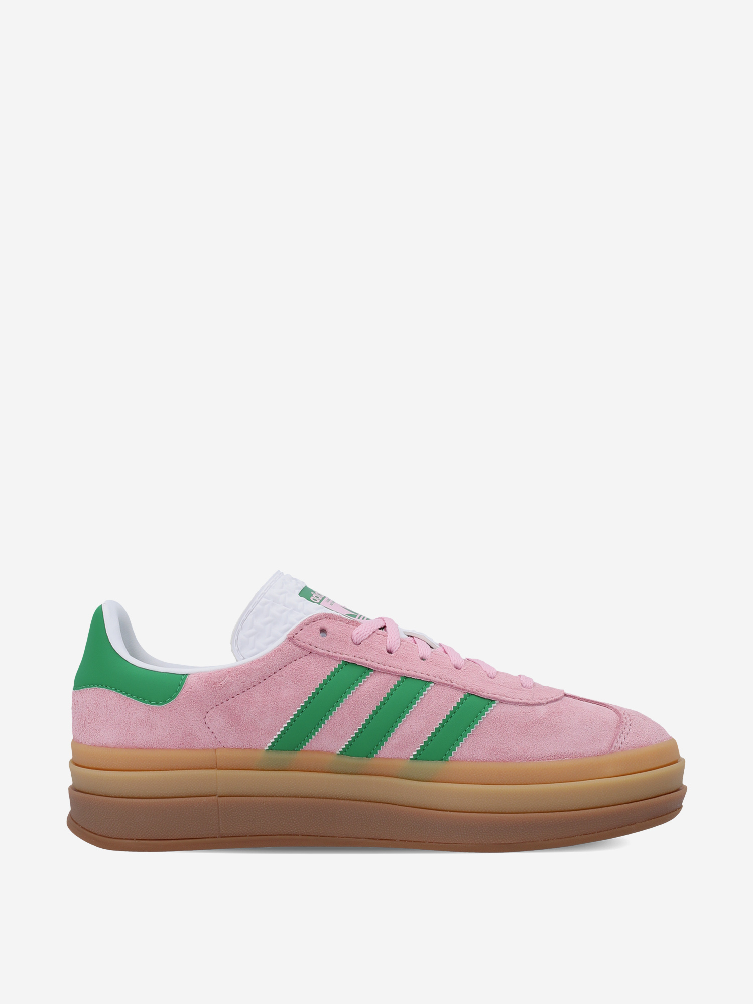 фото Кеды женские adidas gazelle bold, розовый