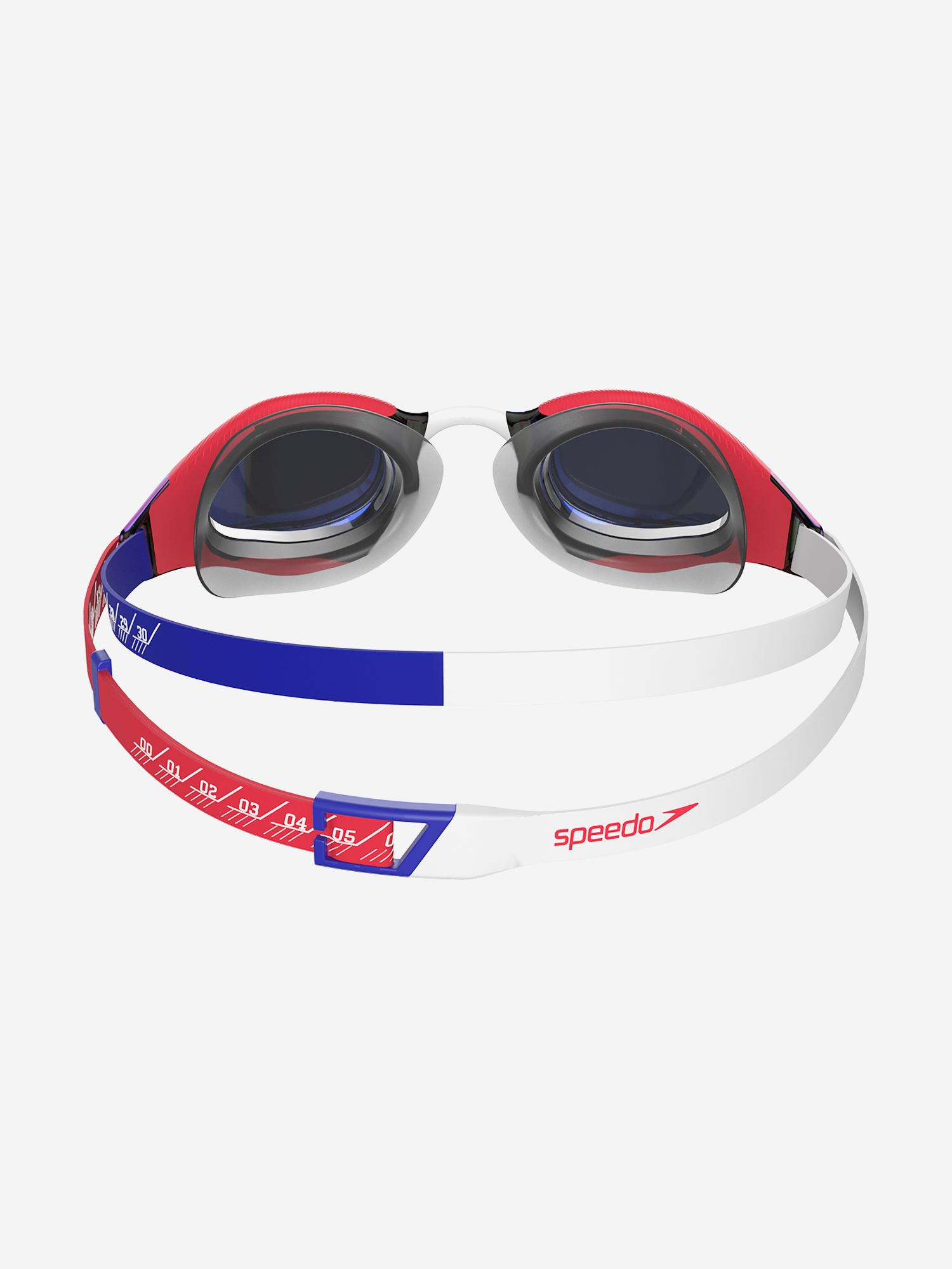 фото Очки для плавания speedo fastskin hyper elite mirror, красный