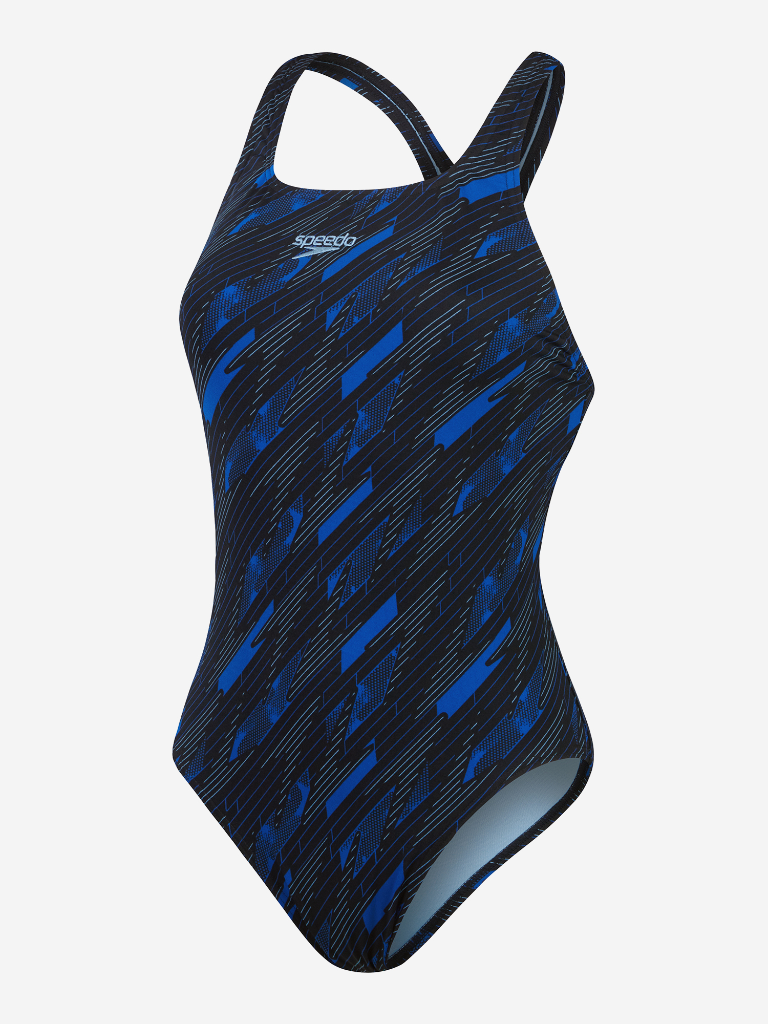 фото Купальник слитный женский speedo medalist, синий
