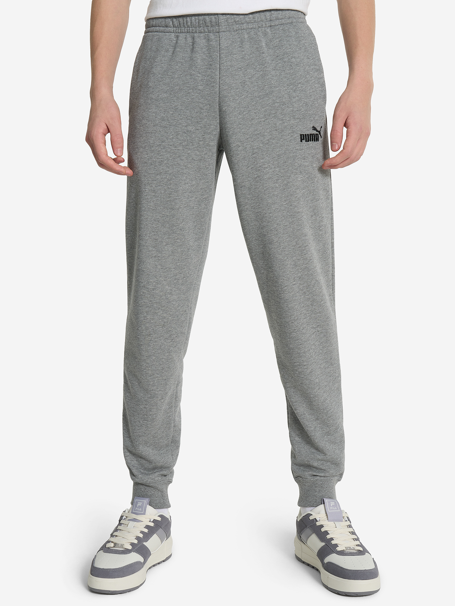 фото Брюки для мальчиков puma no. 1 logo, серый