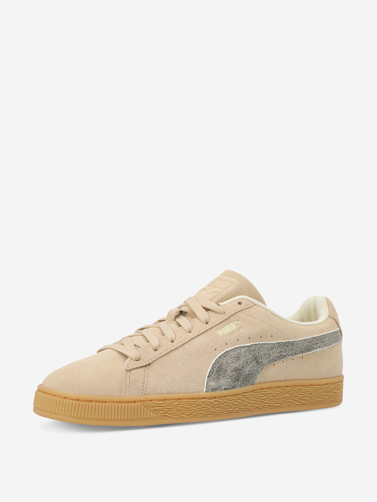 фото Кеды мужские puma suede reward, бежевый