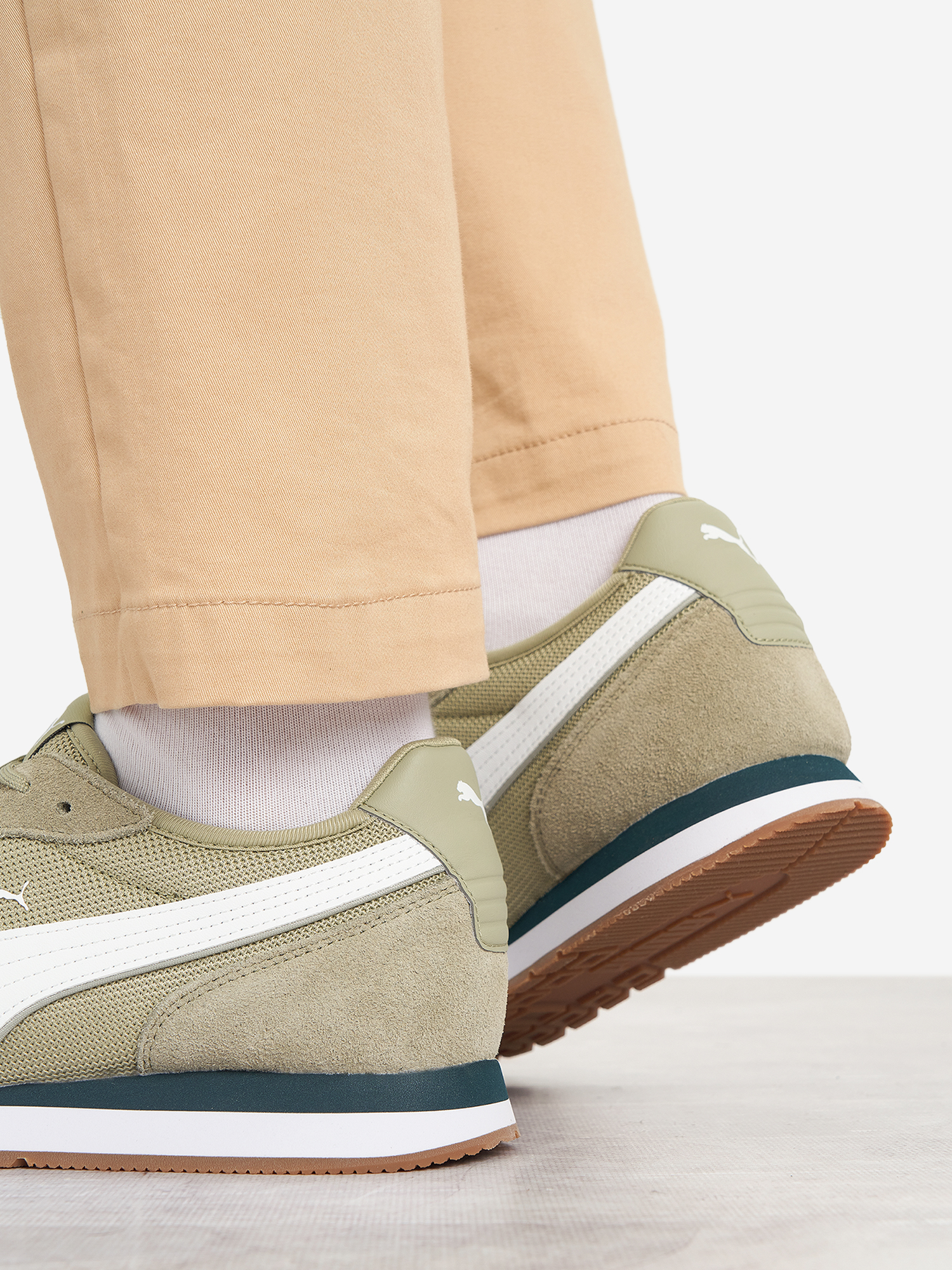 фото Кроссовки мужские puma st miler, зеленый