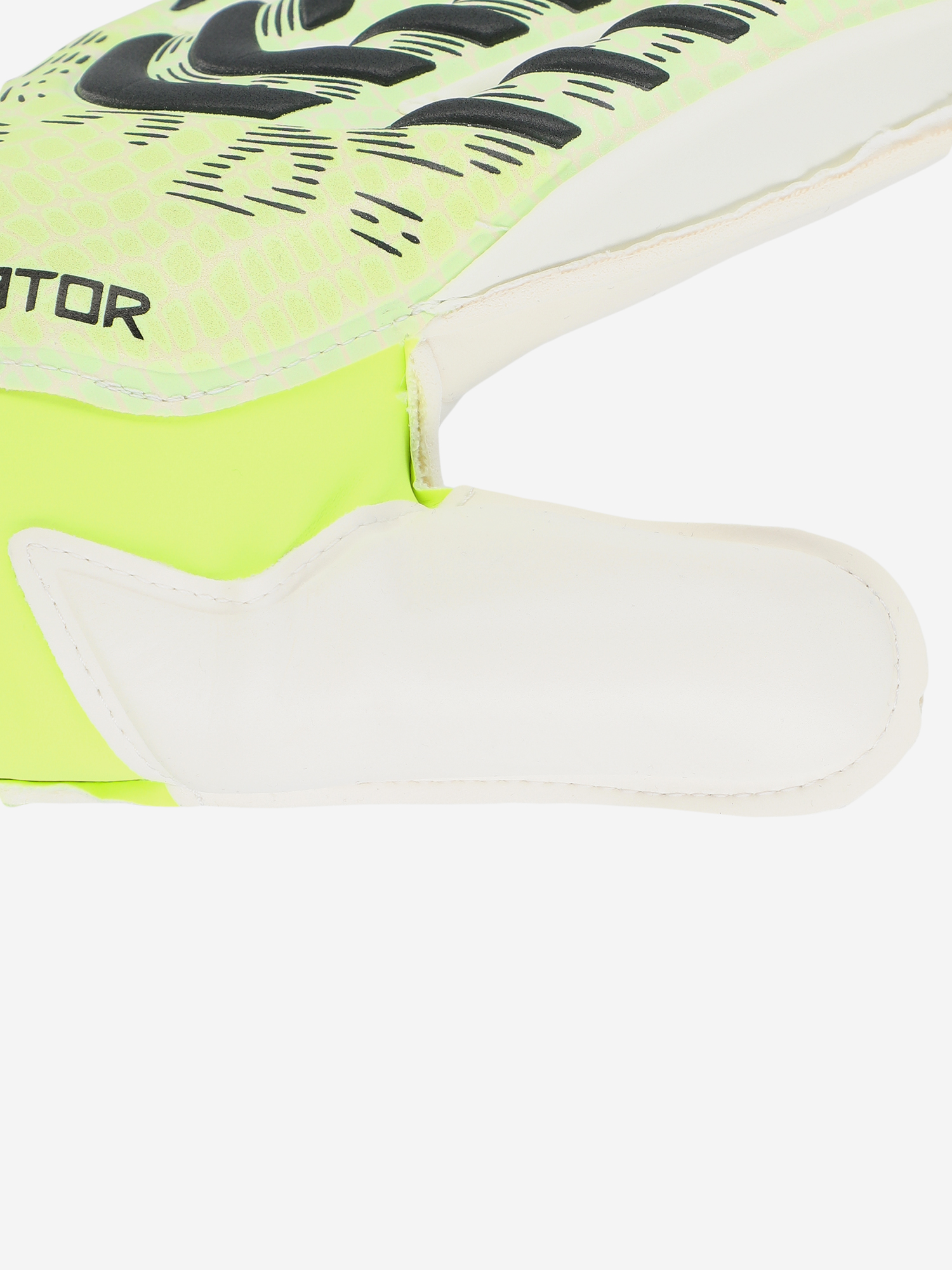 фото Перчатки вратарские adidas predator match fingersave, желтый