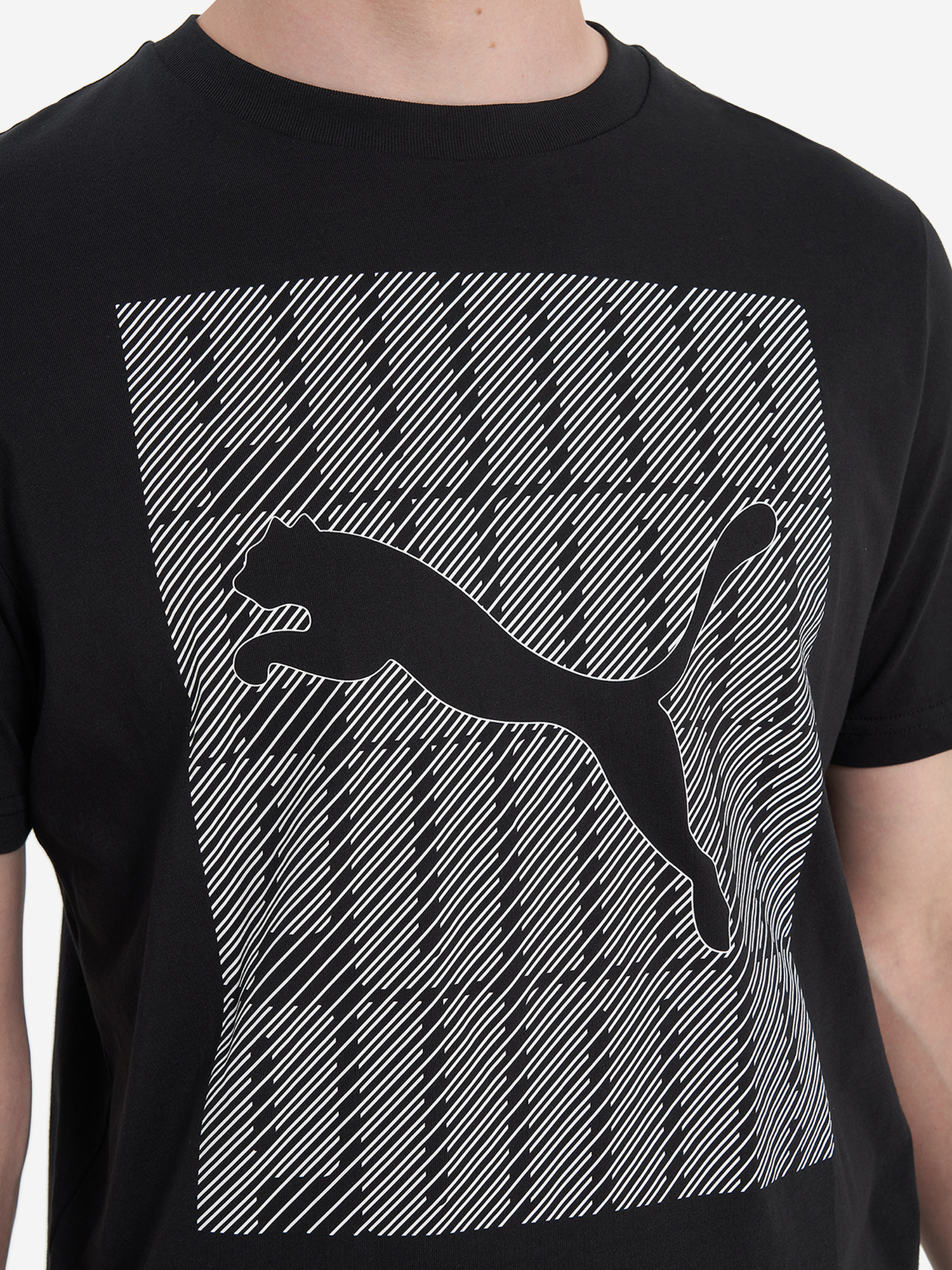 фото Футболка мужская puma graphics, черный