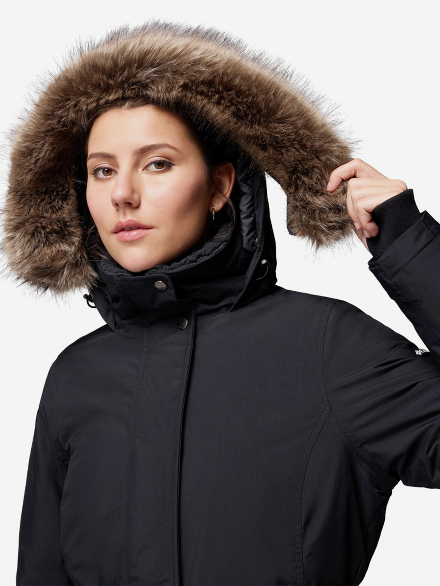 фото Парка женская columbia icelandite ii parka, черный