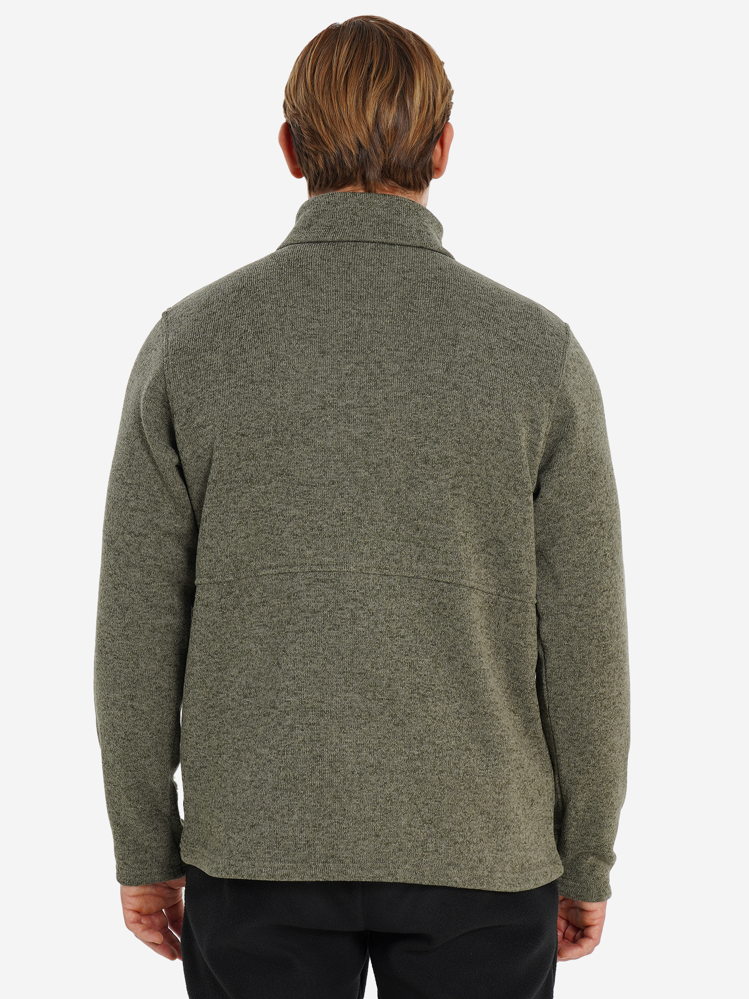 фото Толстовка мужская columbia alto pass full zip fleece, зеленый