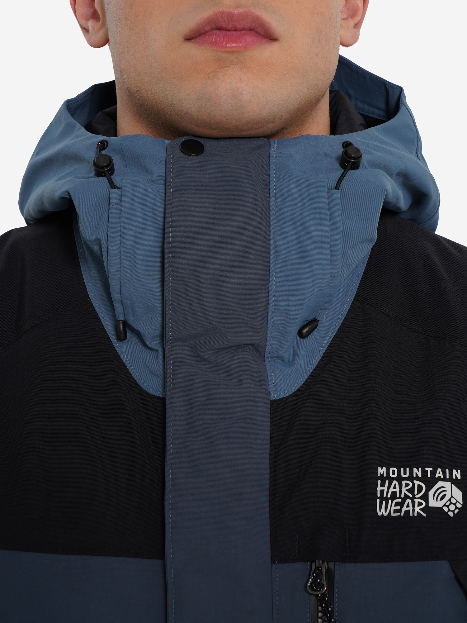 фото Куртка утепленная мужская mountain hardwear first tracks insulated jacket, синий