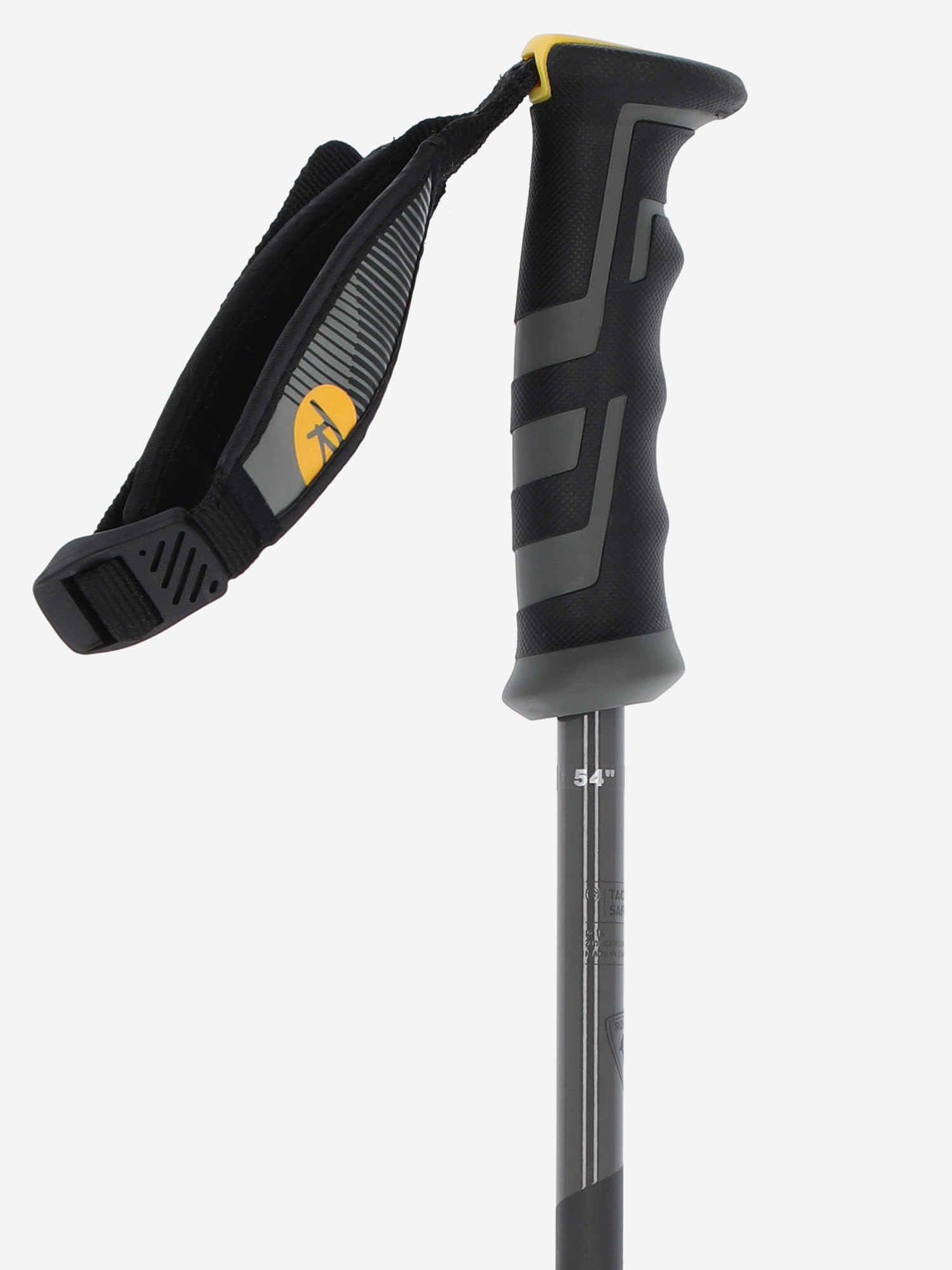 фото Палки горнолыжные rossignol tactic carbon safety, черный