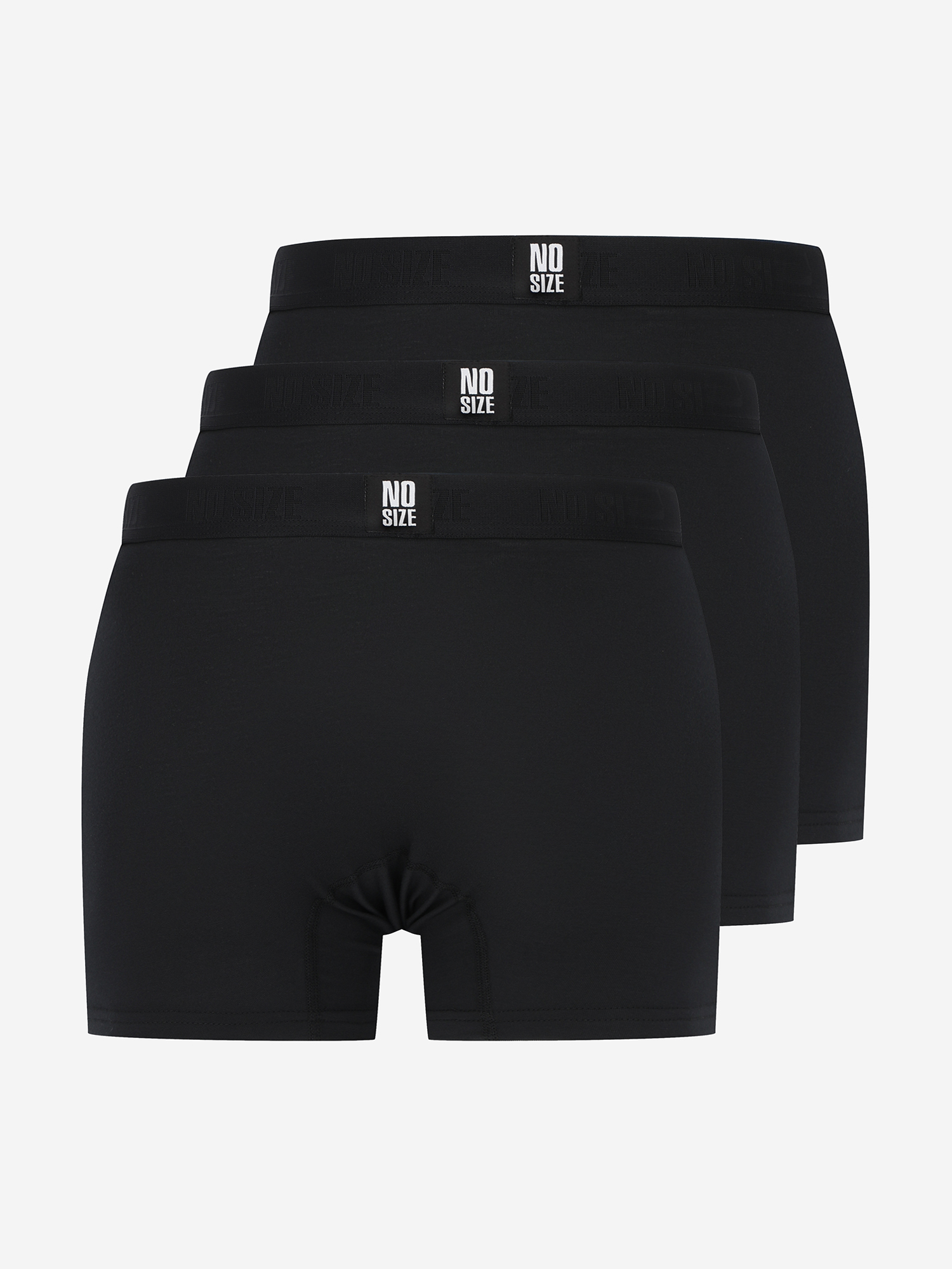 фото Трусы мужские no size, 3 штуки, черный