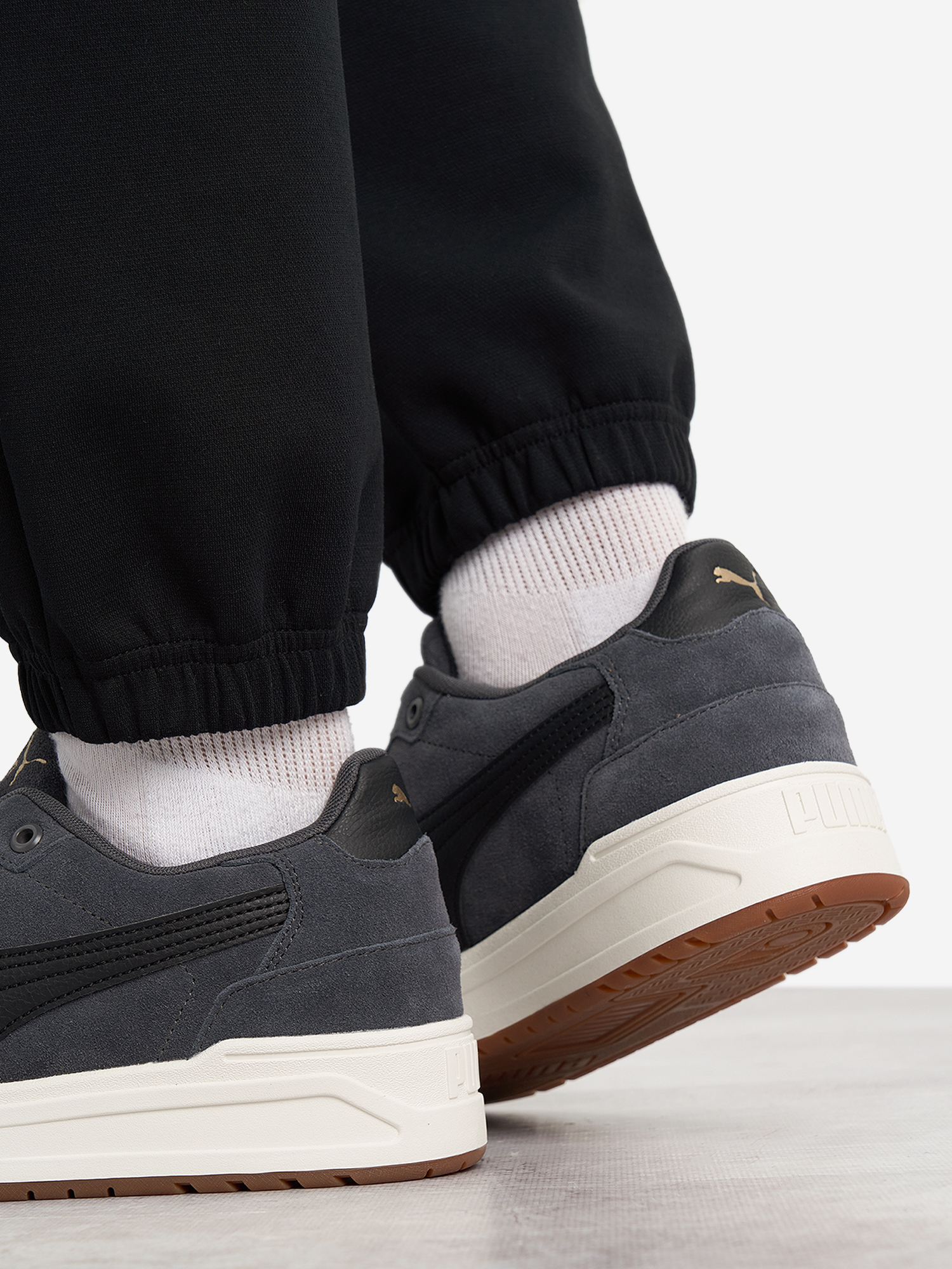 фото Кеды мужские puma shuffle downtown sd, серый