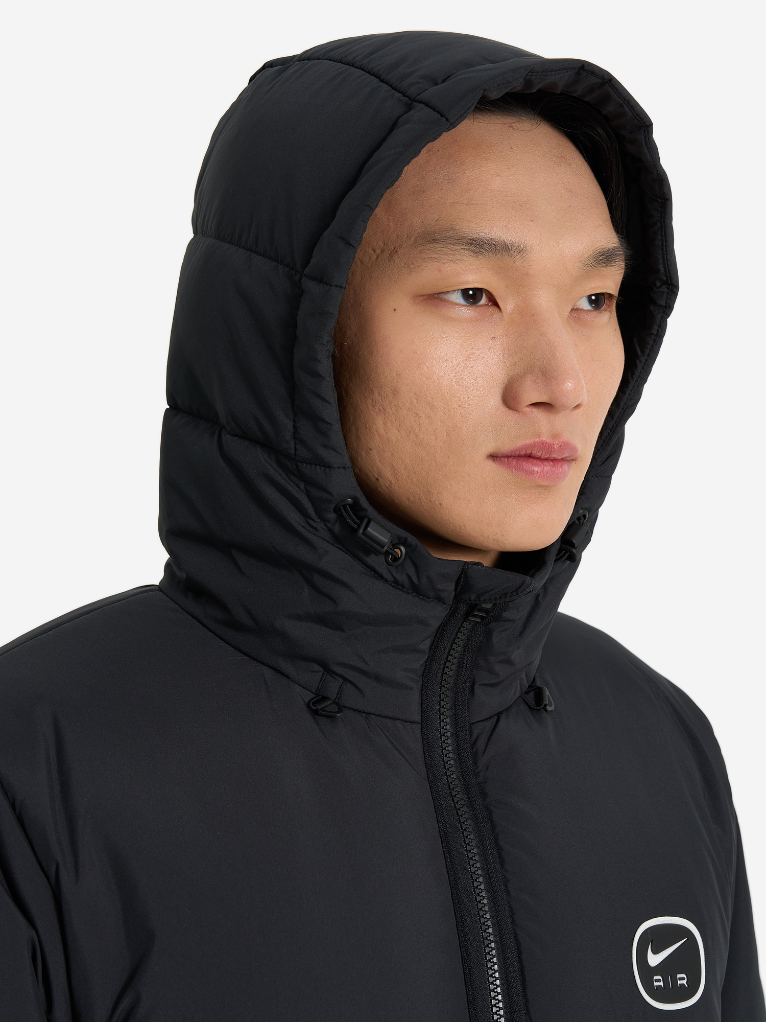 фото Пуховик мужской nike, черный