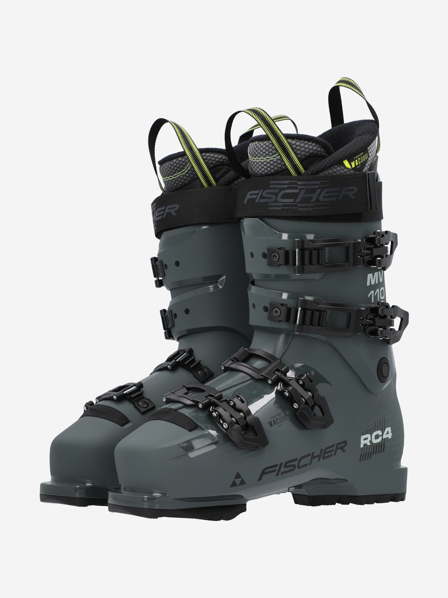 фото Ботинки горнолыжные fischer rc4 110 mv, серый