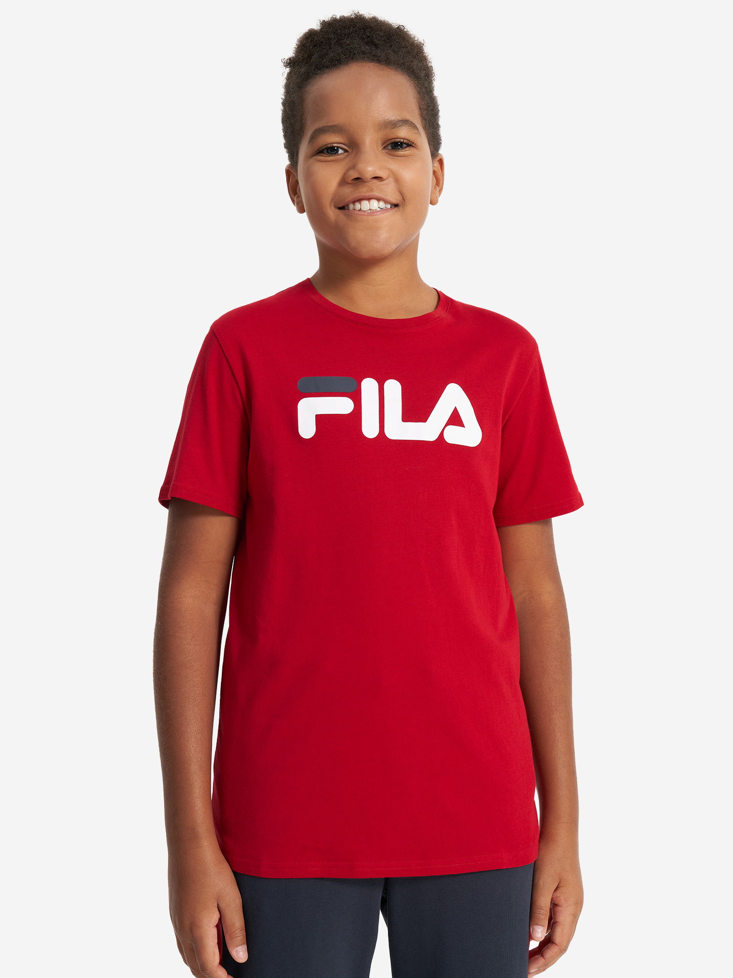 фото Футболка для мальчиков fila, красный