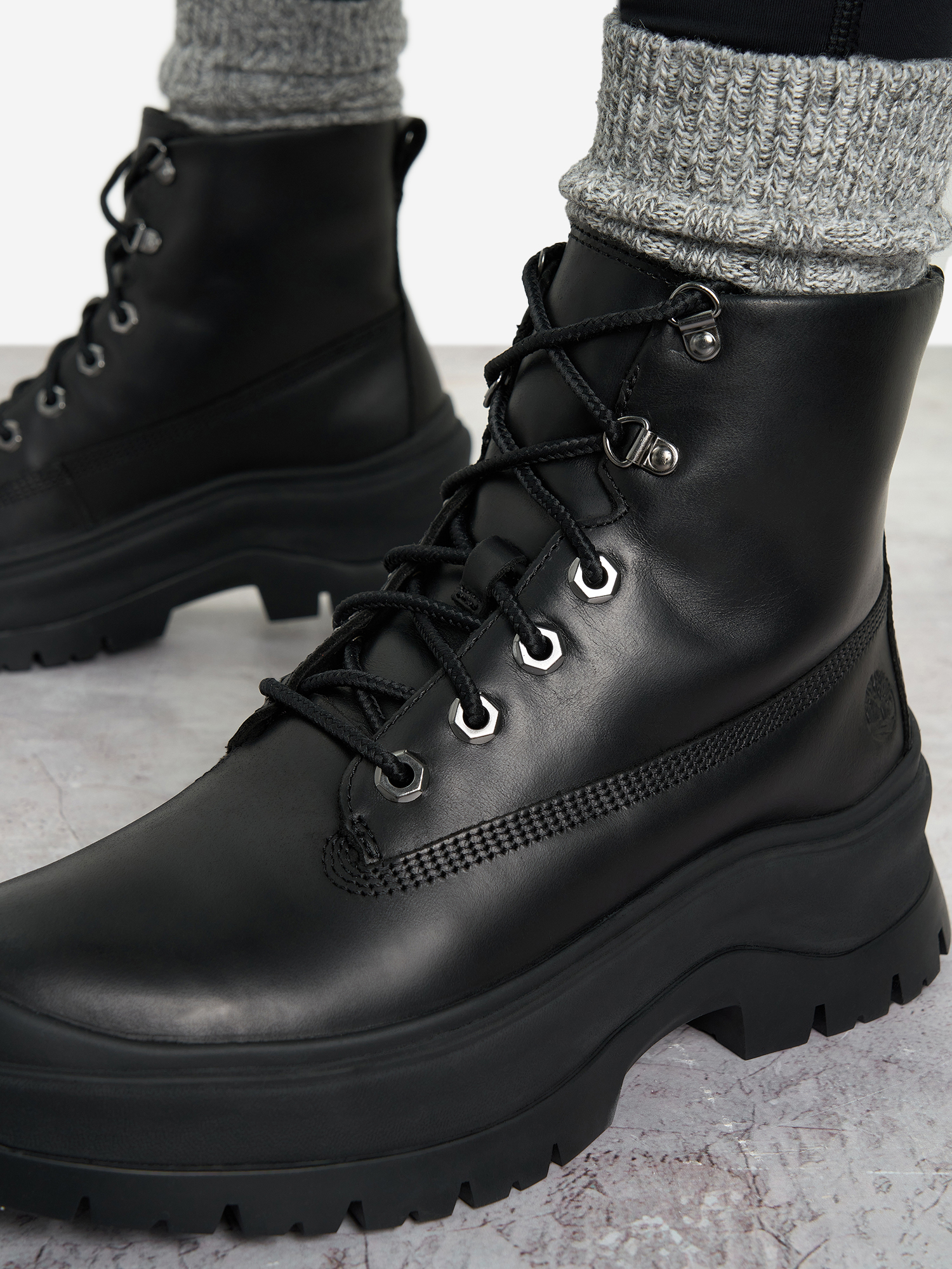 фото Ботинки женские timberland roxie lane, черный