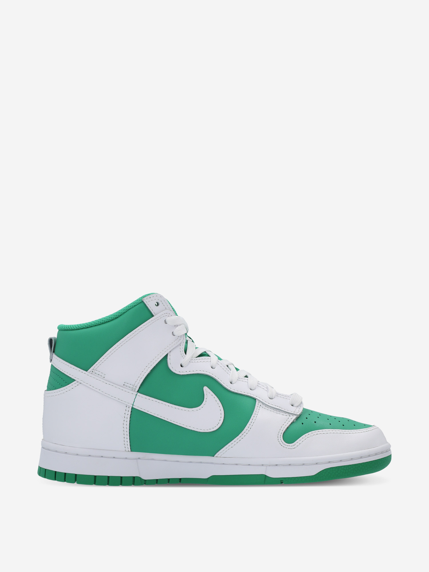 фото Кеды мужские nike dunk high retro, белый