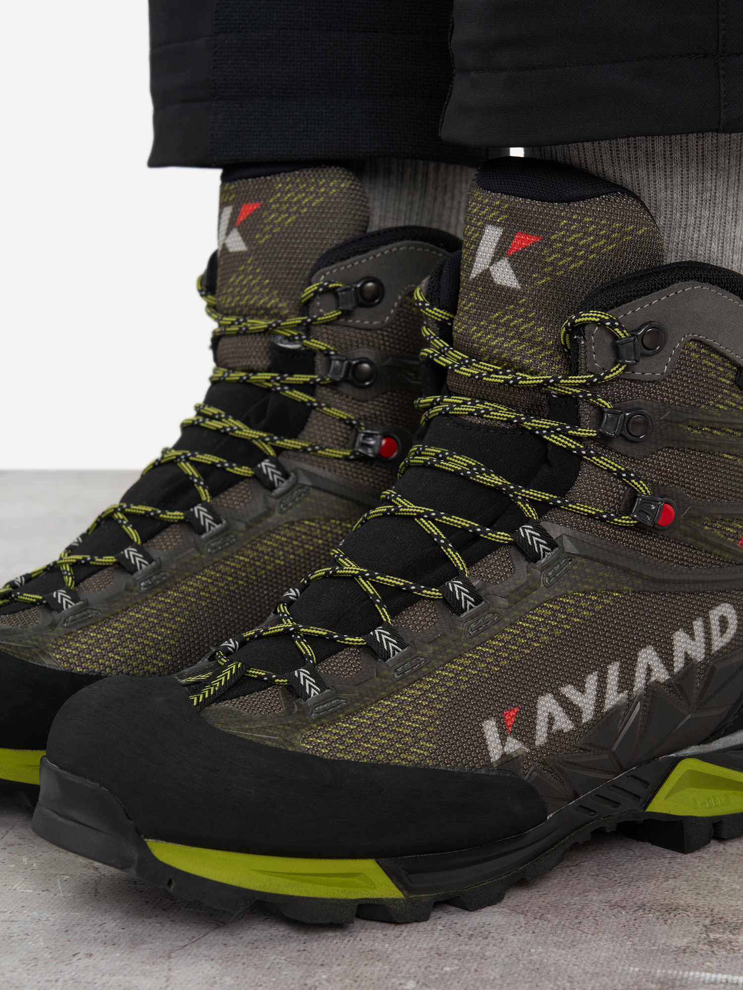 фото Ботинки мужские kayland rocket gtx, зеленый