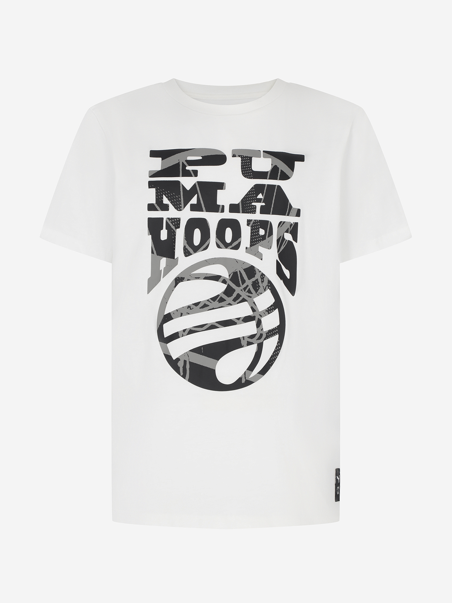 фото Футболка для мальчиков puma basketball blueprint, белый