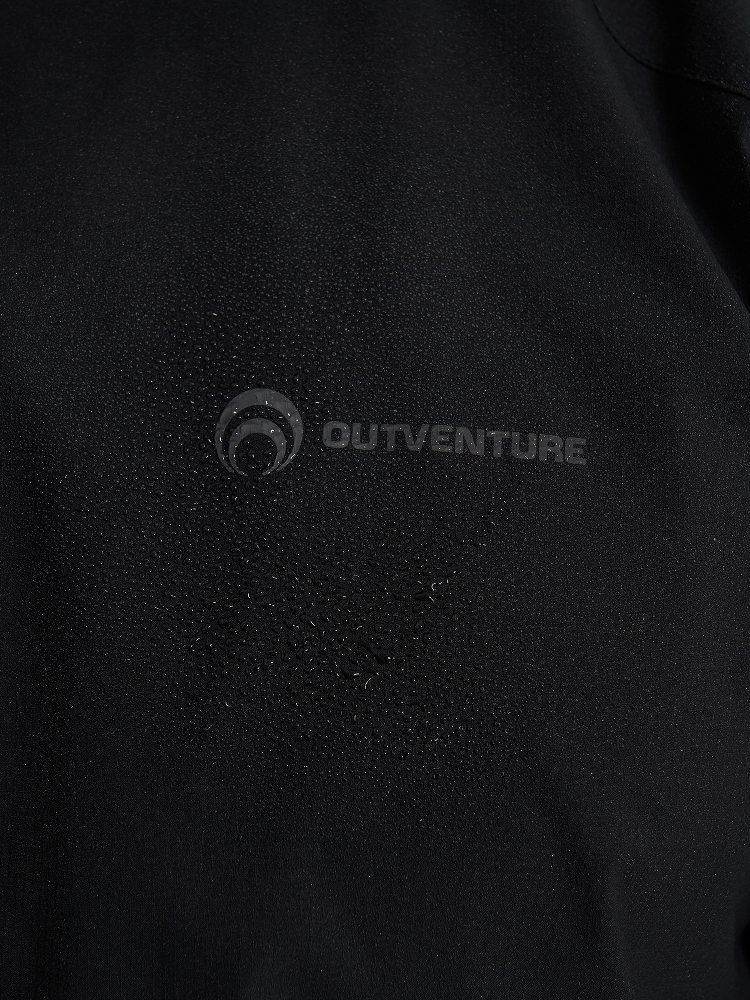 фото Ветровка мужская outventure, черный
