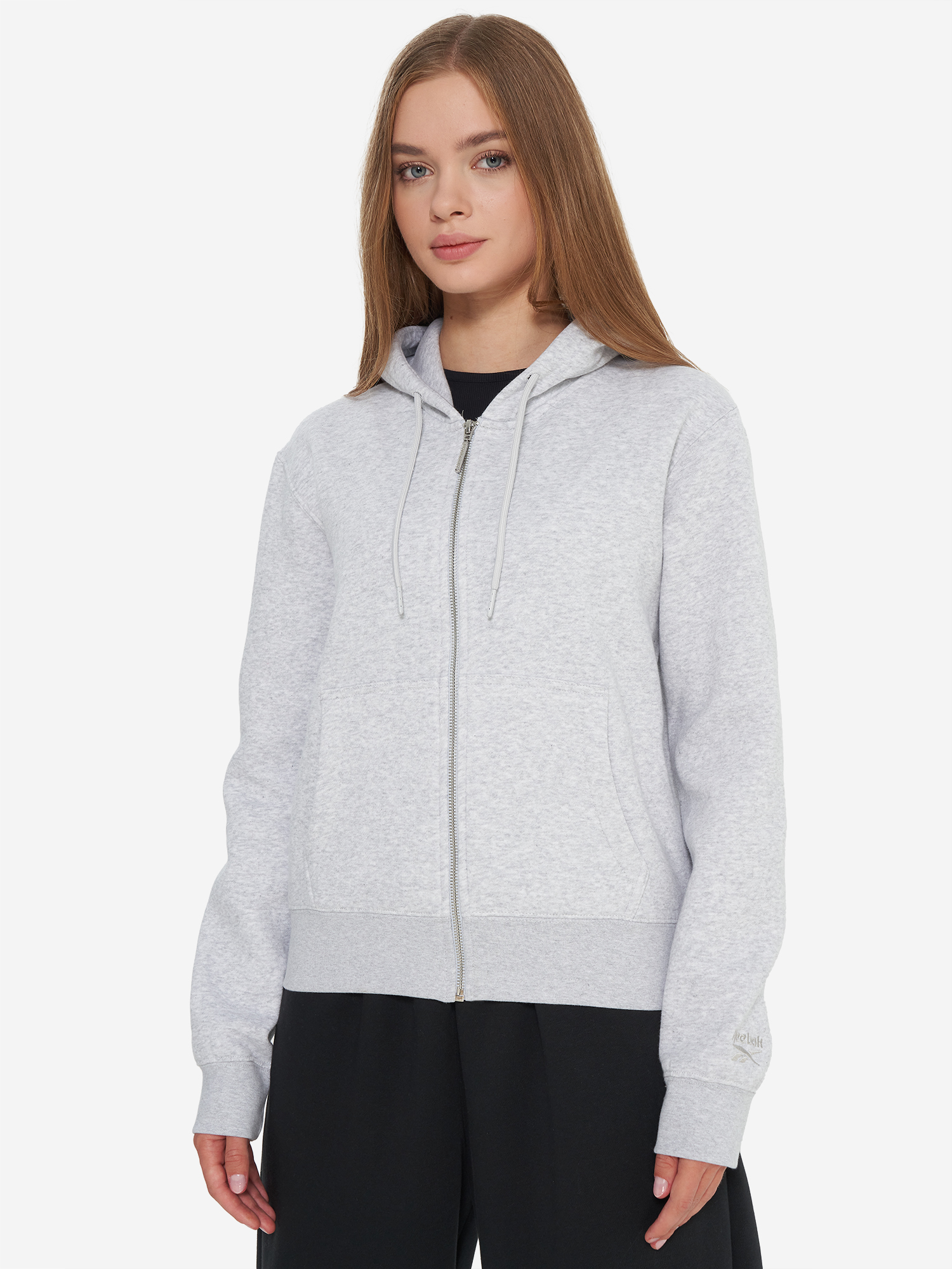 фото Толстовка женская reebok ariana, серый