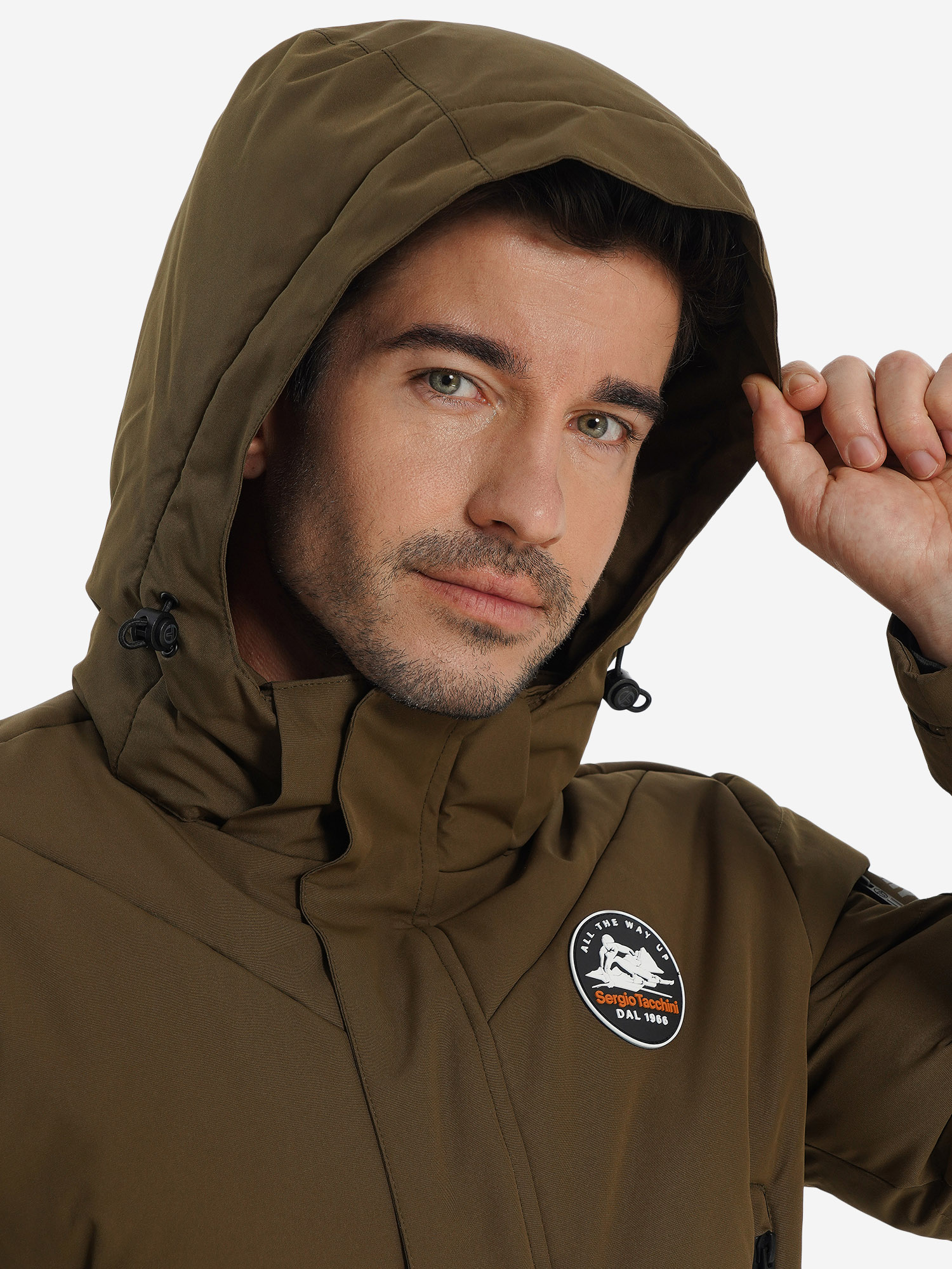 фото Куртка утепленная мужская sergio tacchini john, зеленый